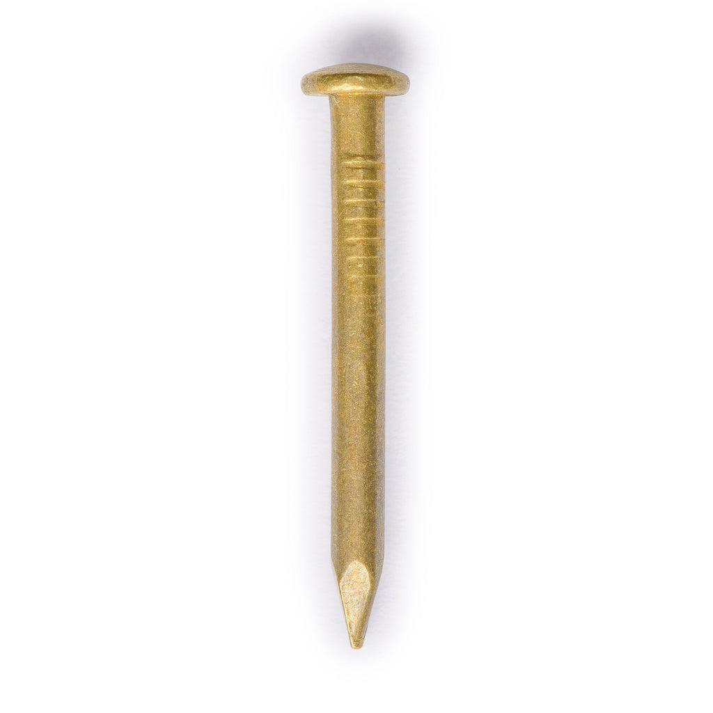 0.8" Pure Brass Nails - Bag of 100-Chinese Brass Hardware