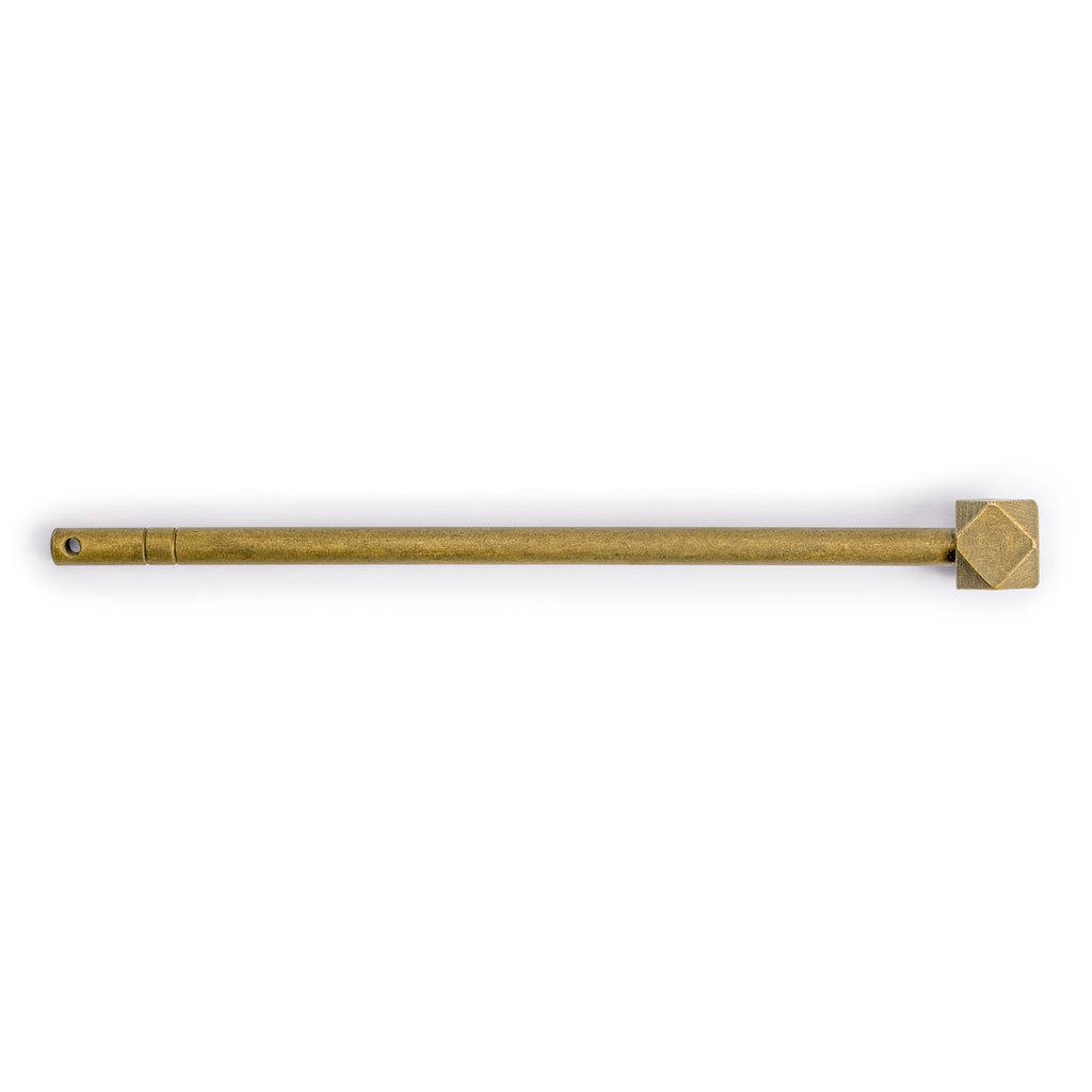 14 Sided Key 6-1/8" - Set of 2-Chinese Brass Hardware