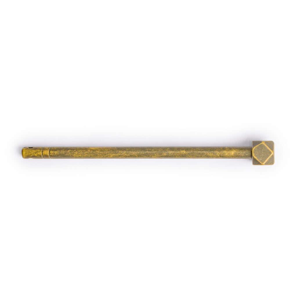 14 Sided Key Pins 6" Set of 2-Chinese Brass Hardware
