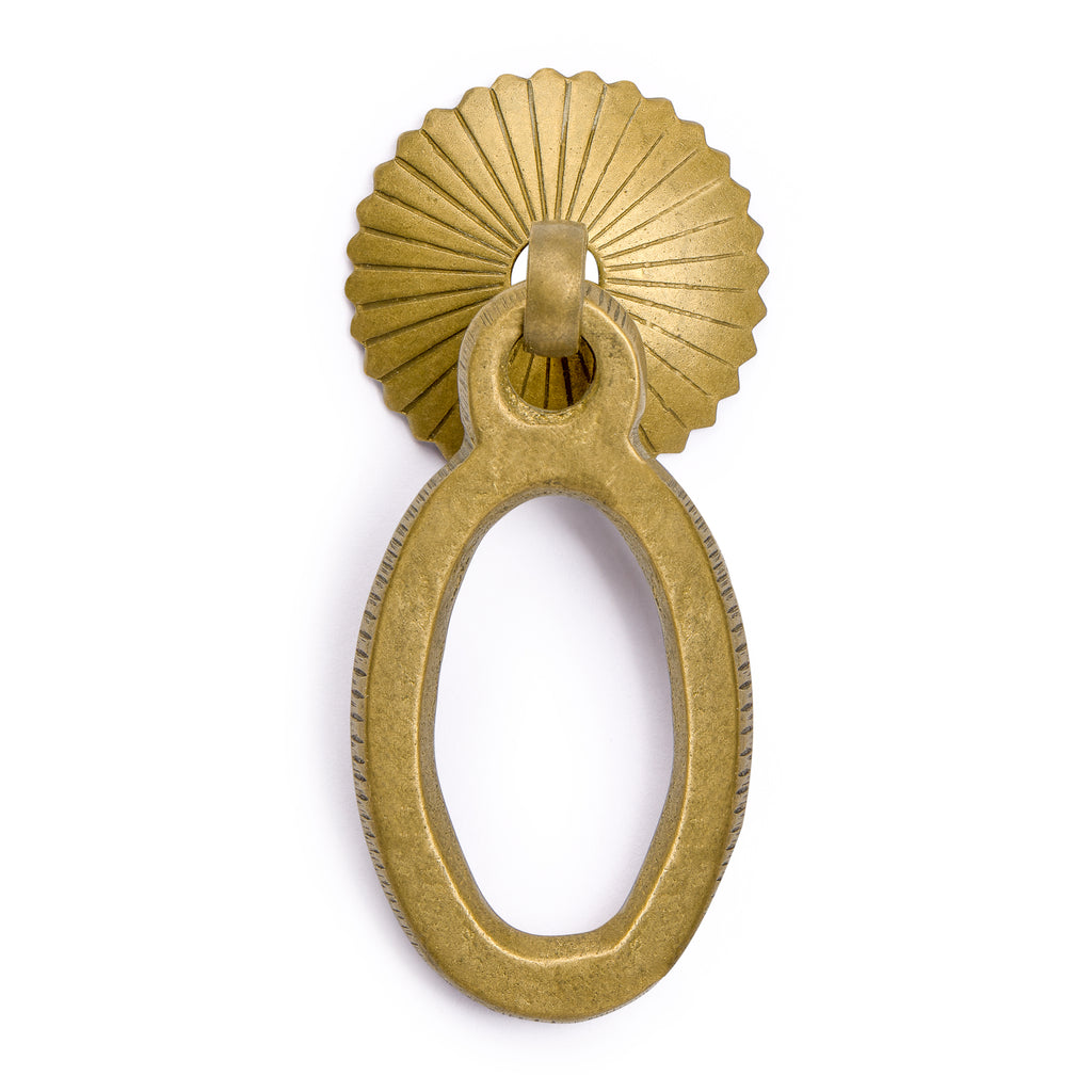 Golden Goose Egg Brass Hardware Pulls 2.6" - Set of 2
