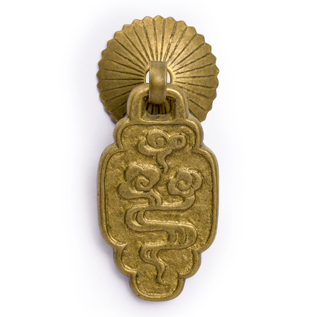 Ru Yi Brass Hardware Pulls 2.36" - Set of 2