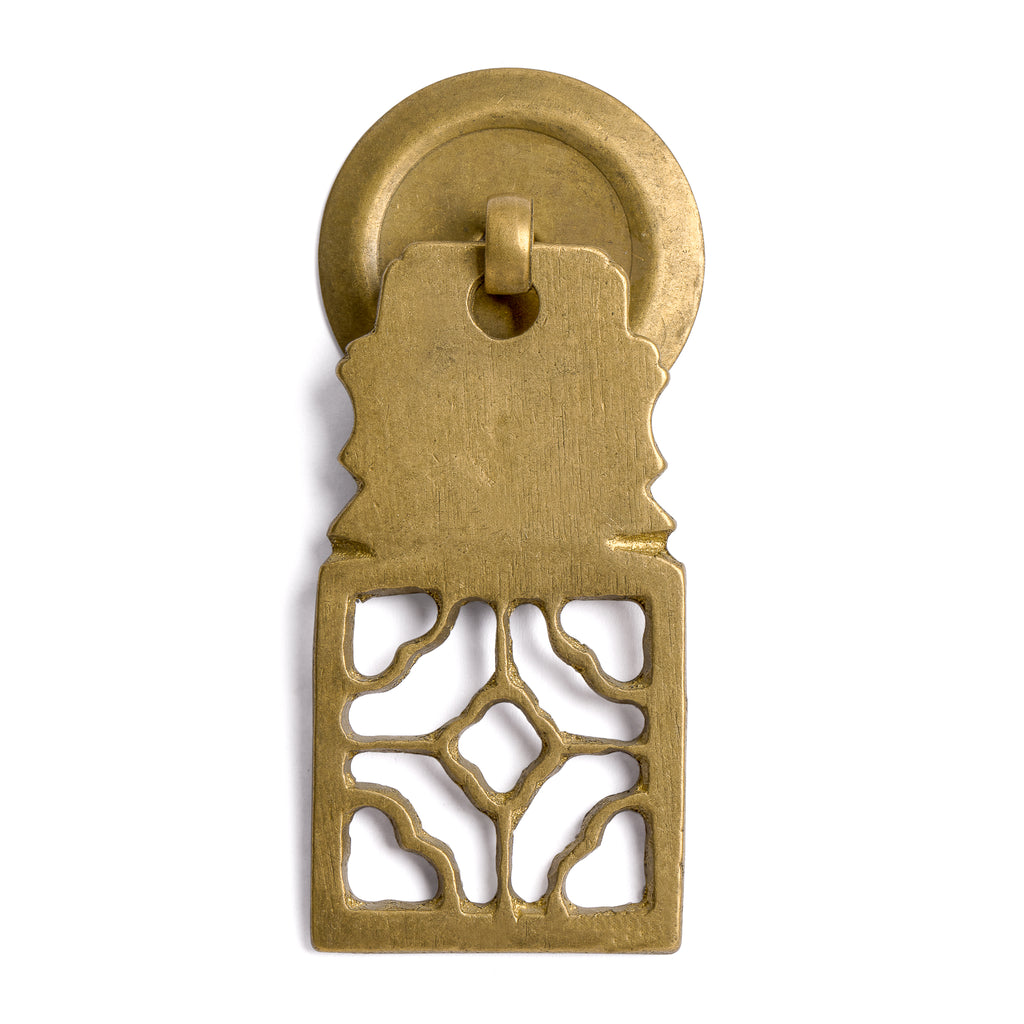 Symmetrical Elegance Brass Hardware Pulls 3.2" - Set of 2