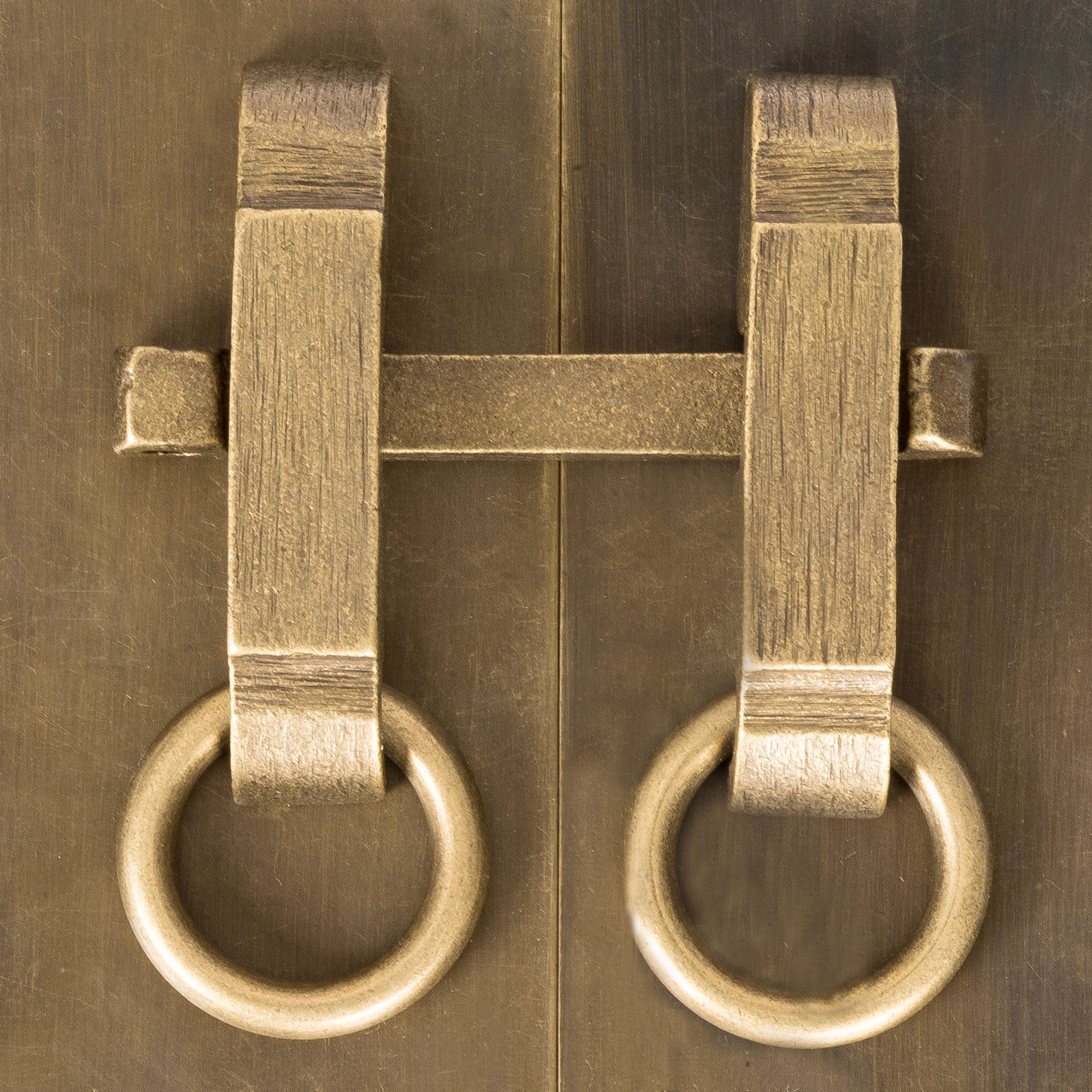 Bamboo Curve Cabinet Plate 8" x 10"-Chinese Brass Hardware