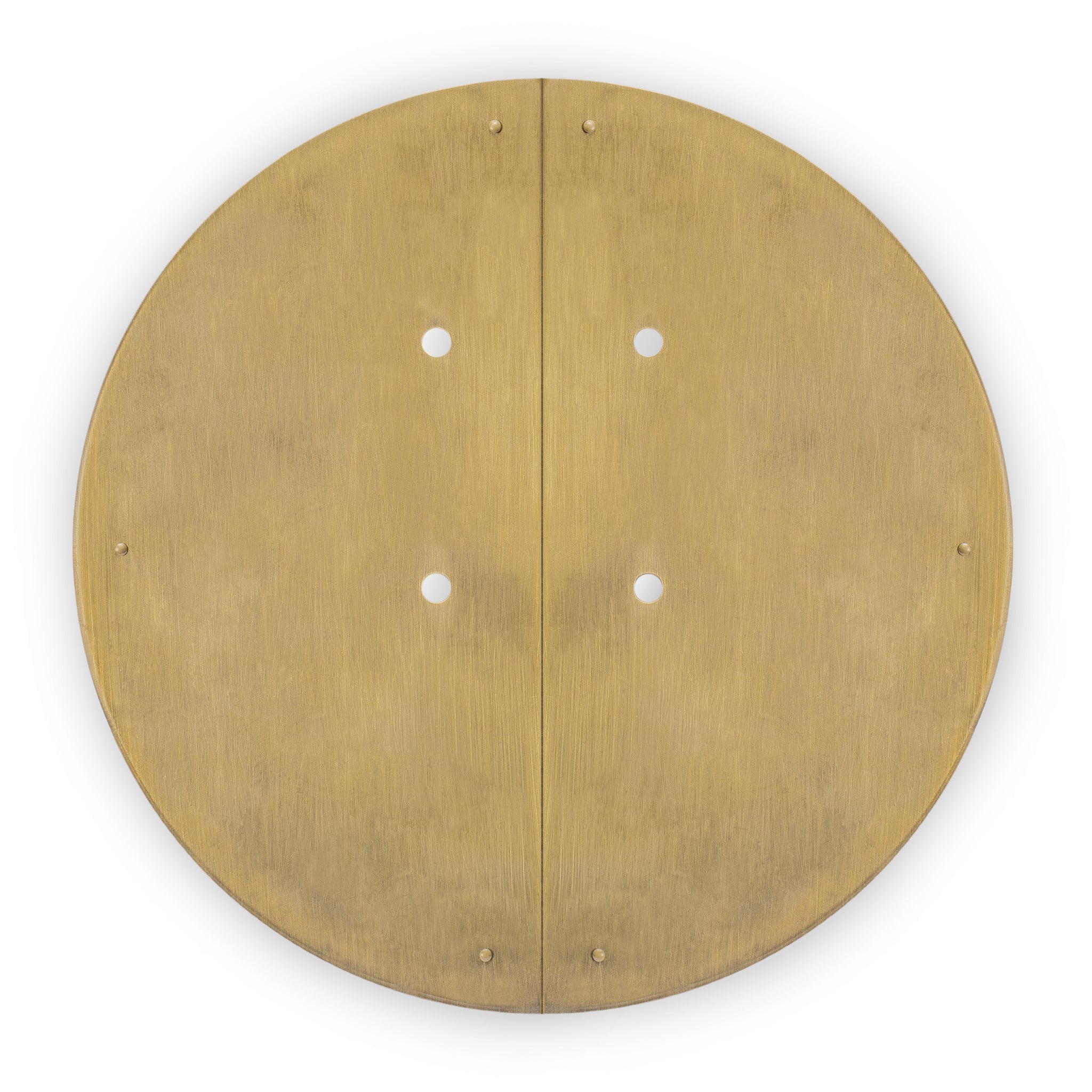 Classic Round Cabinet Face Plate 8.6"-Chinese Brass Hardware