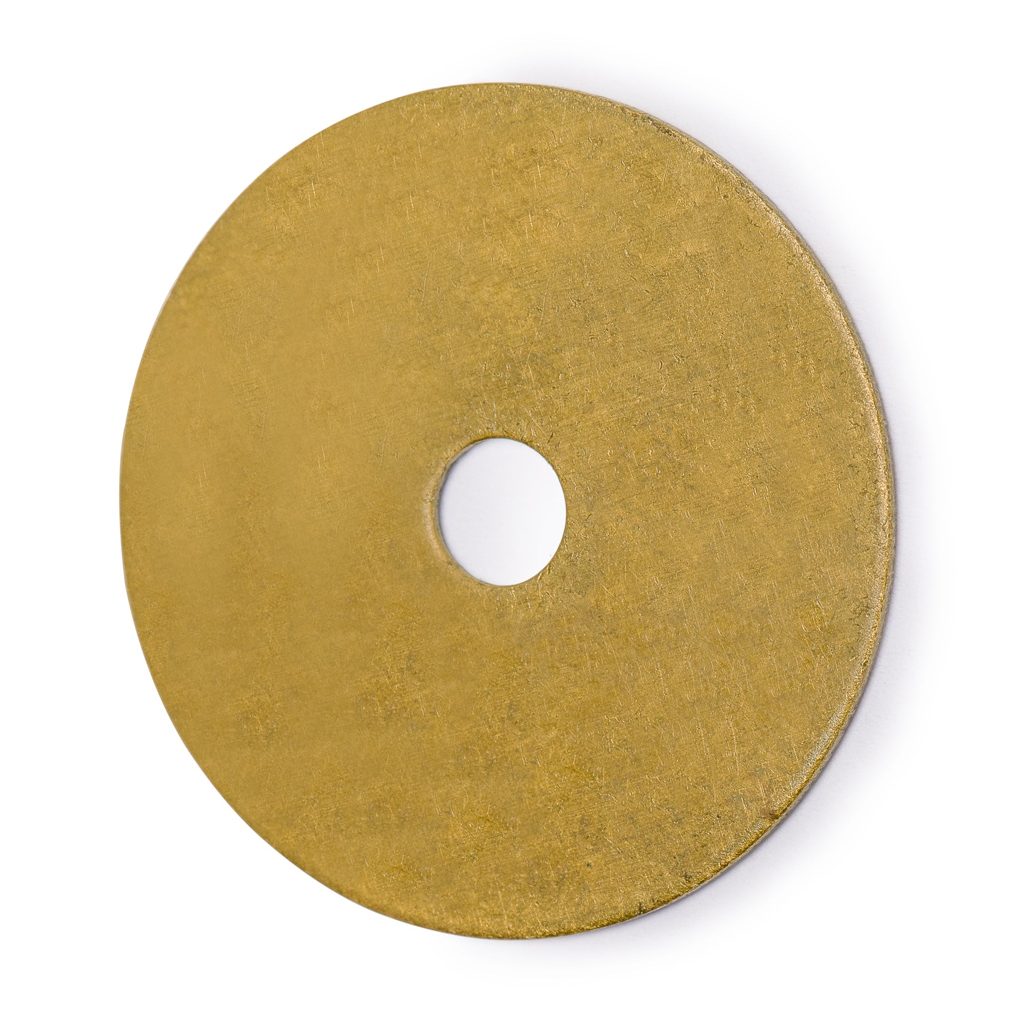 Decorative Round Washers Brass Hardware 1.4" - Set of 10-Chinese Brass Hardware