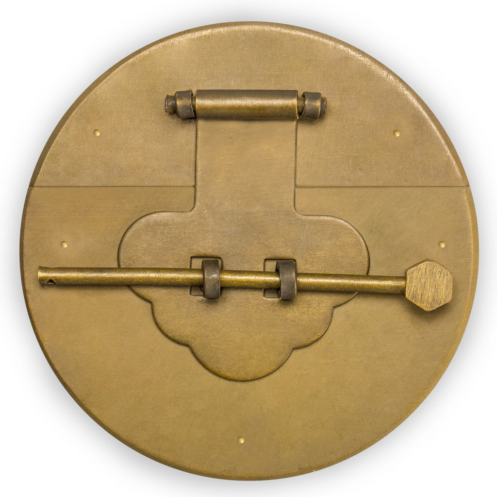 Enchanted Mushroom Chest Face Plate (3.2")-Chinese Brass Hardware