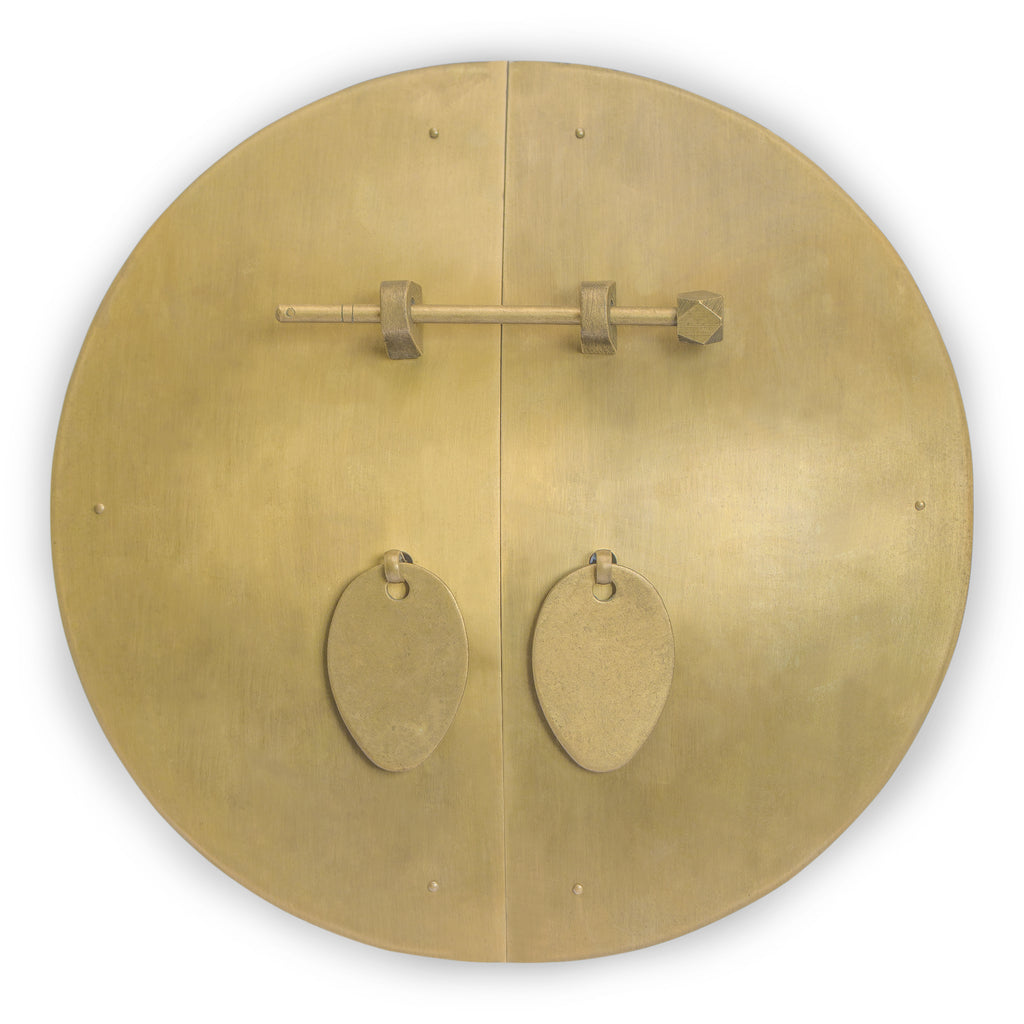 Fat Cabinet Face Plate 11"-Chinese Brass Hardware