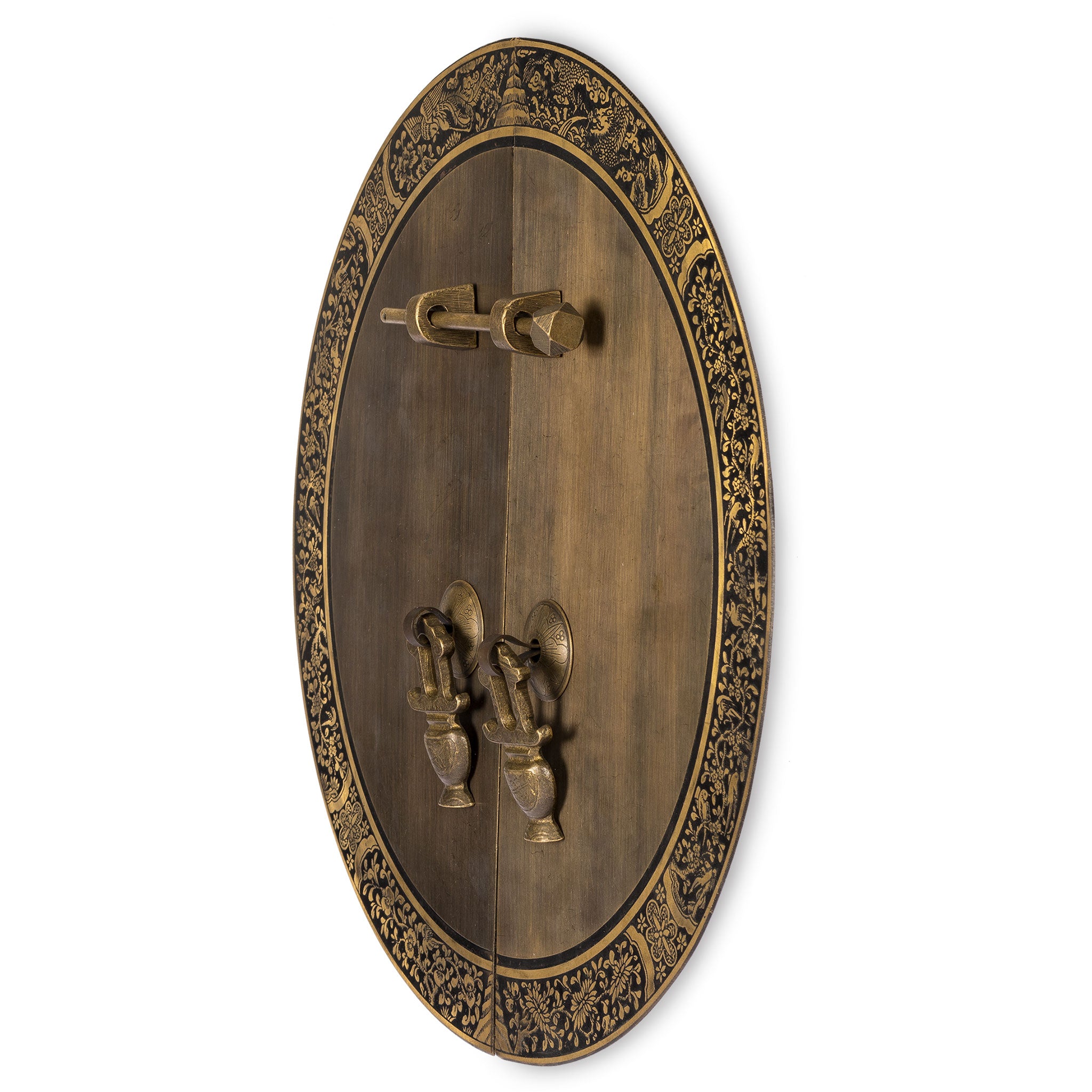 Giant Banquet Face Plate 13.9"-Chinese Brass Hardware