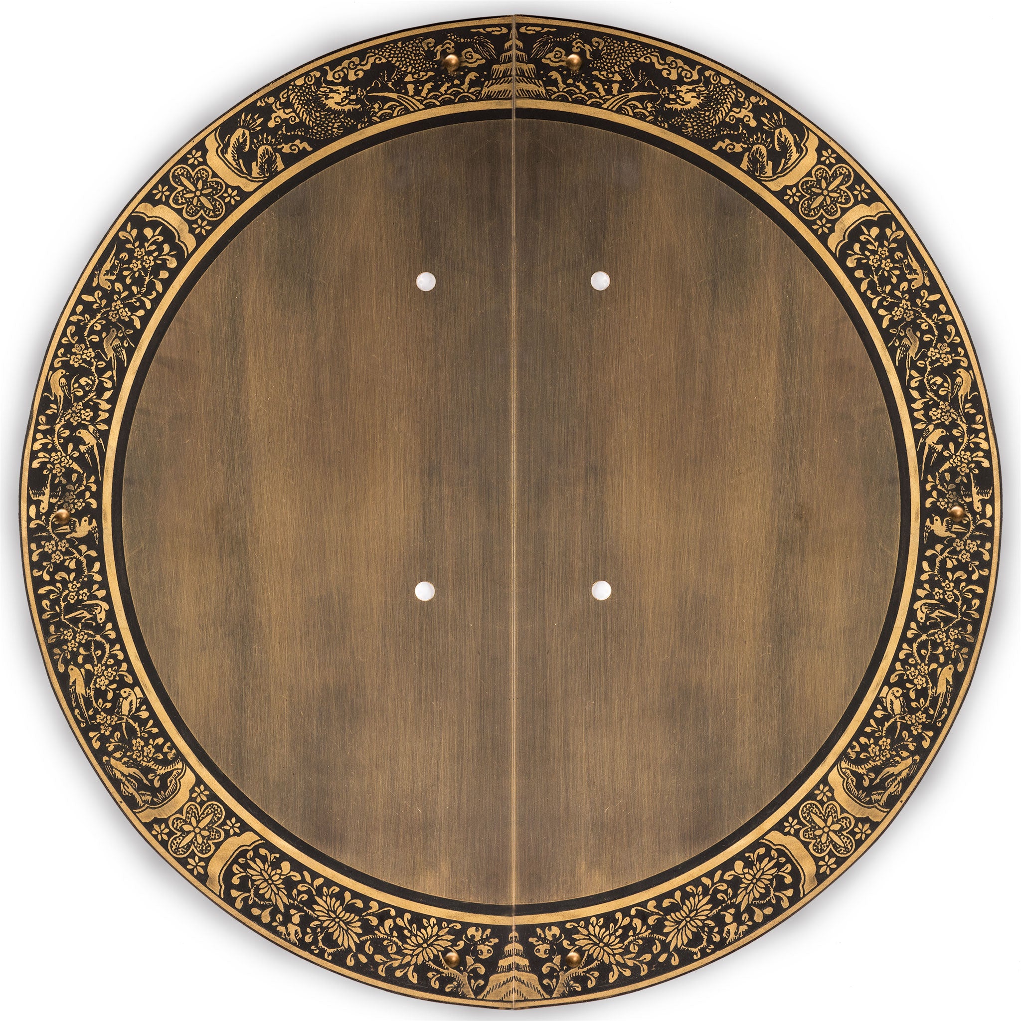 Giant Banquet Face Plate 13.9"-Chinese Brass Hardware