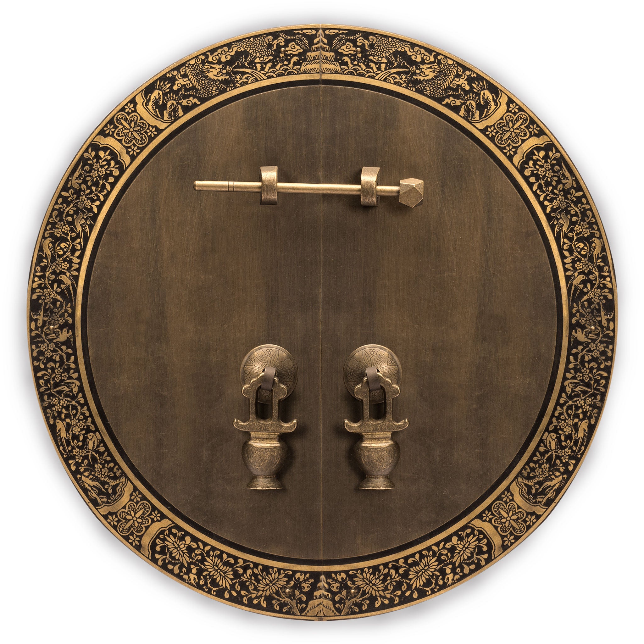 Giant Banquet Face Plate 13.9"-Chinese Brass Hardware