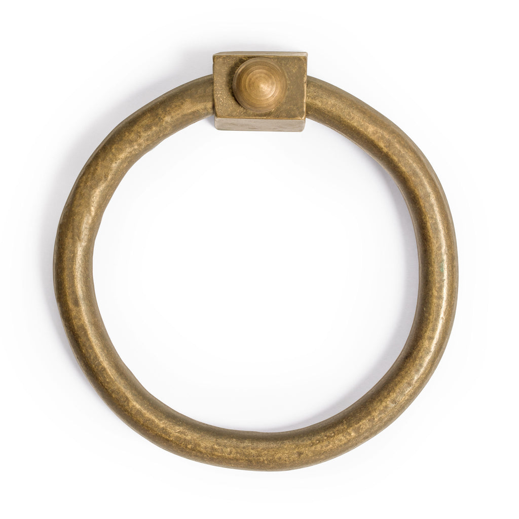 Jumbo Ring Pulls 6" - Set of 2-Chinese Brass Hardware
