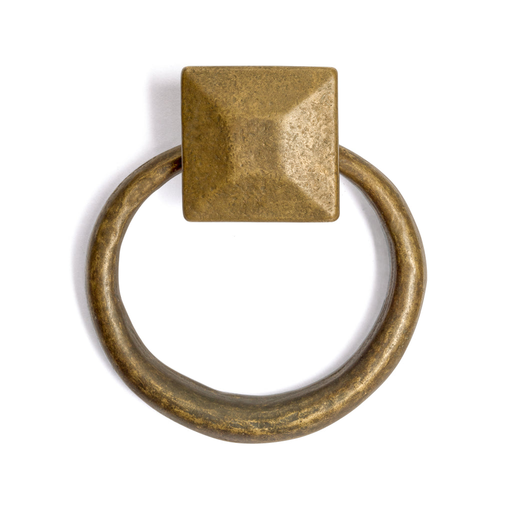 Peg and Ring Pulls 2.5" - Set of 2-Chinese Brass Hardware