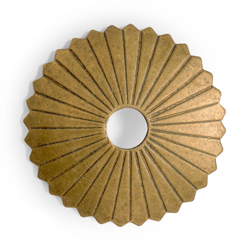 Radial Washers 1.2" - Set of 10-Chinese Brass Hardware