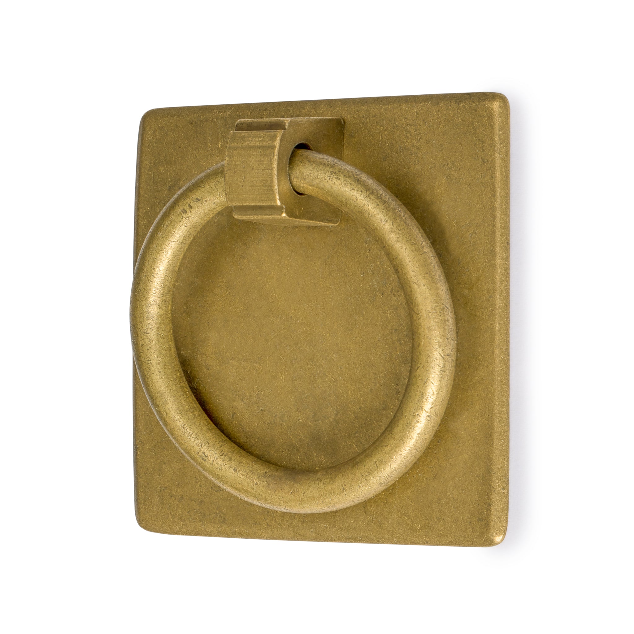 Ring Plate Pulls 2.3" - Set of 2-Chinese Brass Hardware