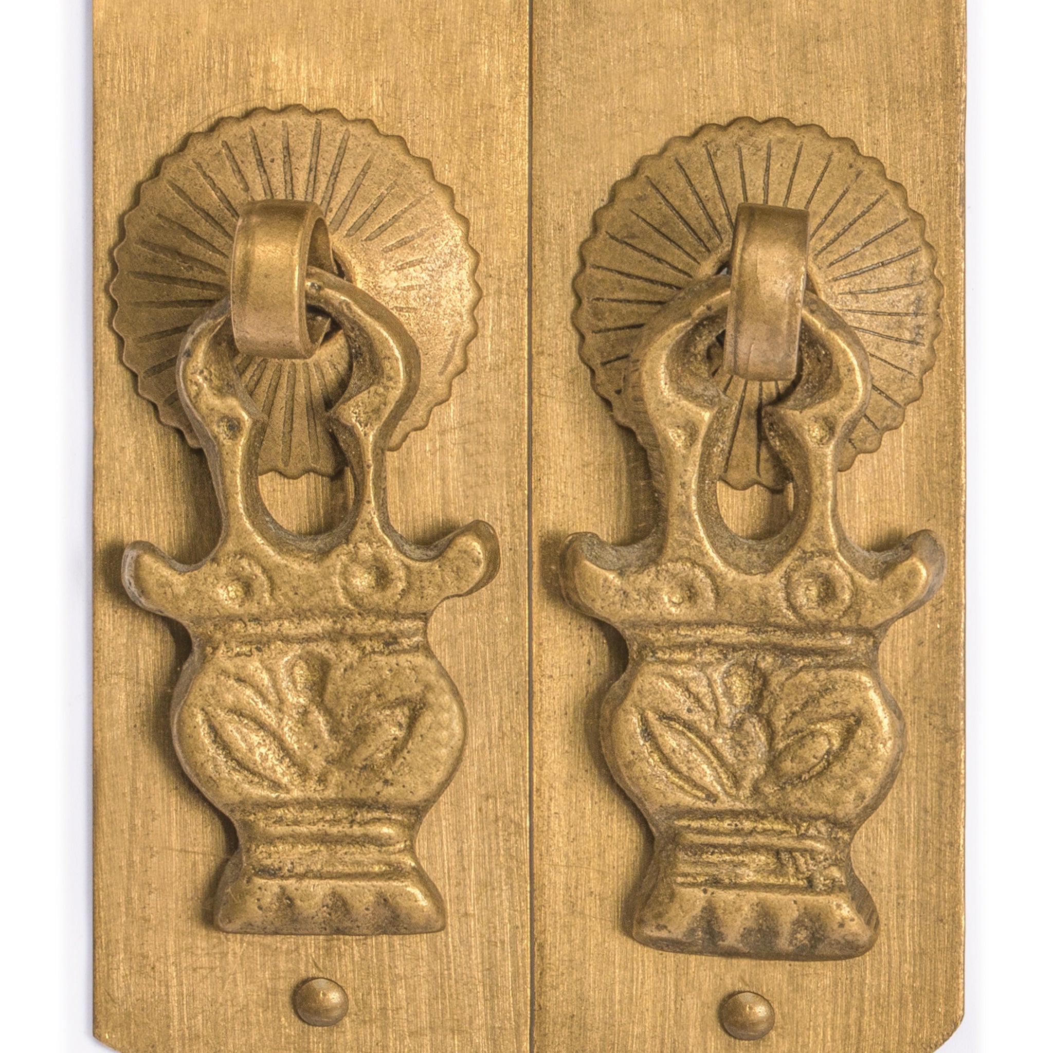 Round Corner Cabinet Strips 4.1"-Chinese Brass Hardware