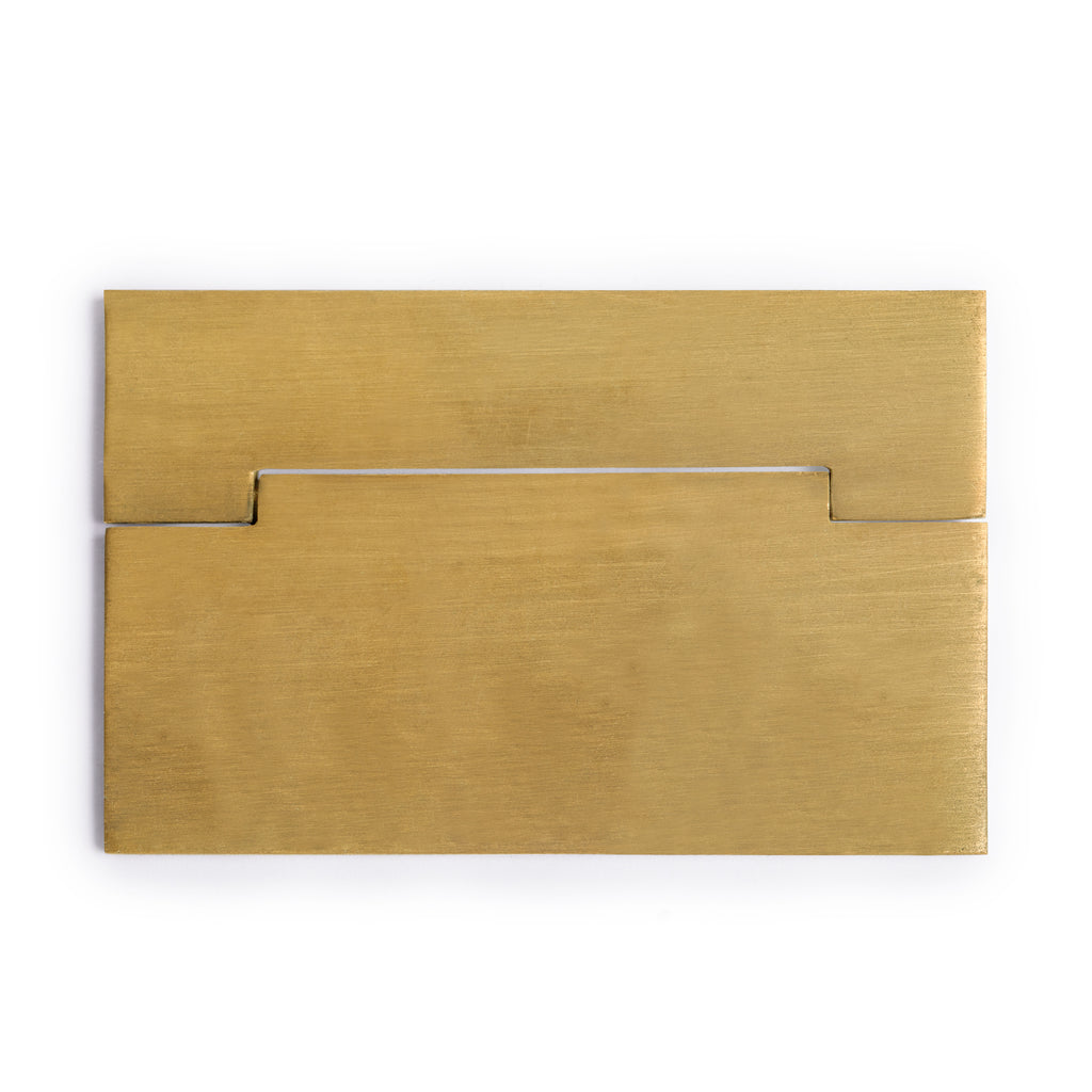 Square Pulls 3.3" - Set of 2-Chinese Brass Hardware