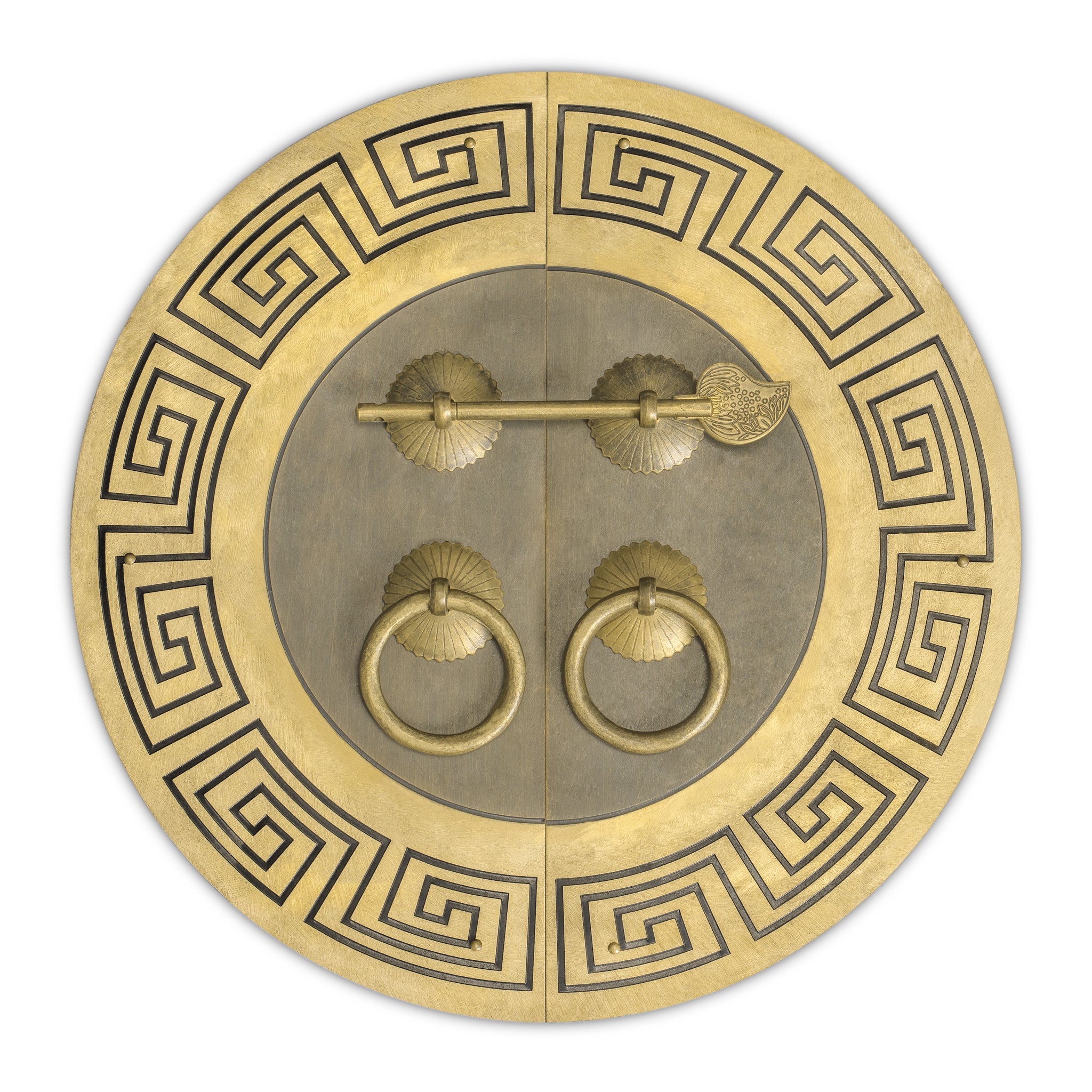 Tibetan Cabinet Face Plate 9.5"-Chinese Brass Hardware