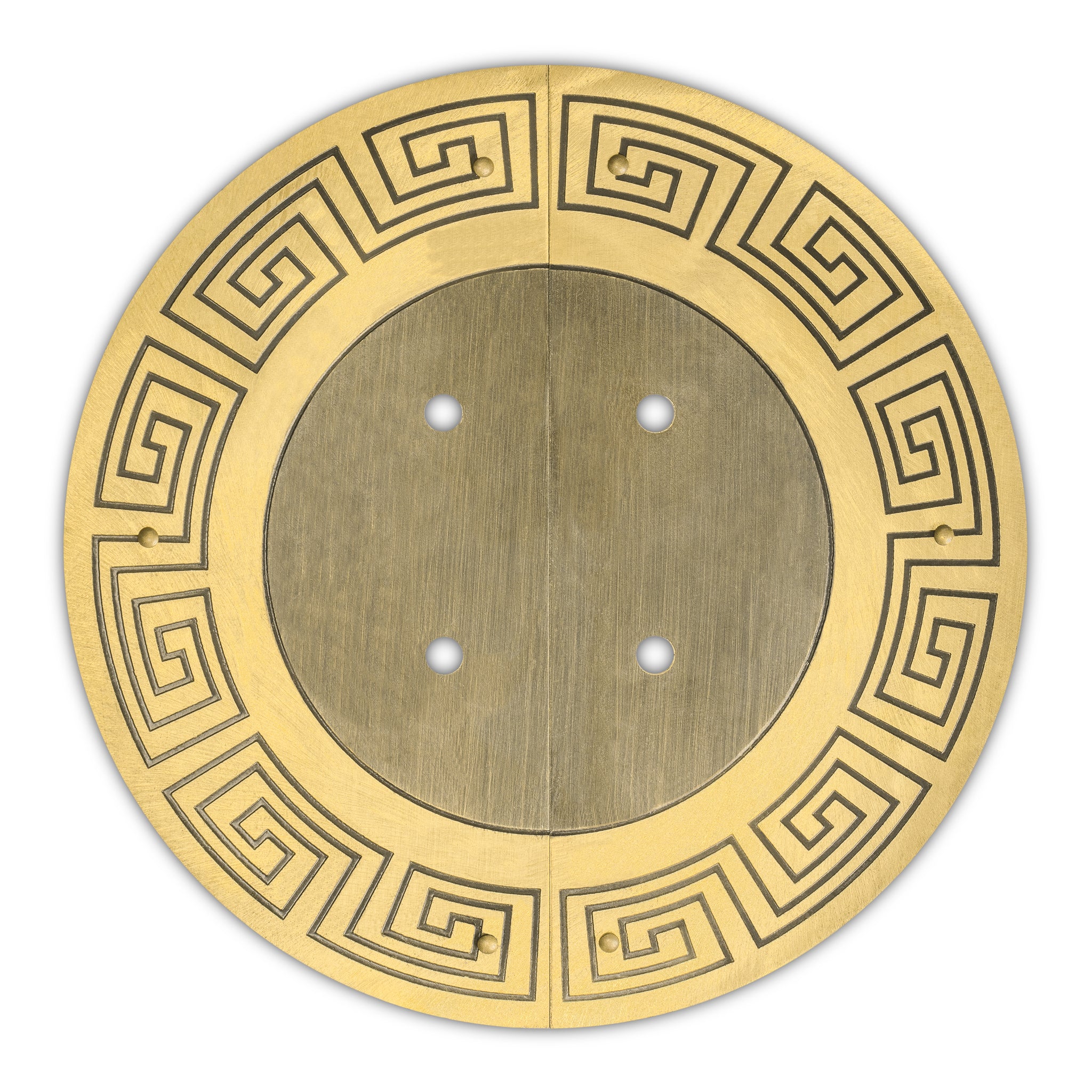 Tibetan Cabinet Faceplate Set - 5.5"-Chinese Brass Hardware