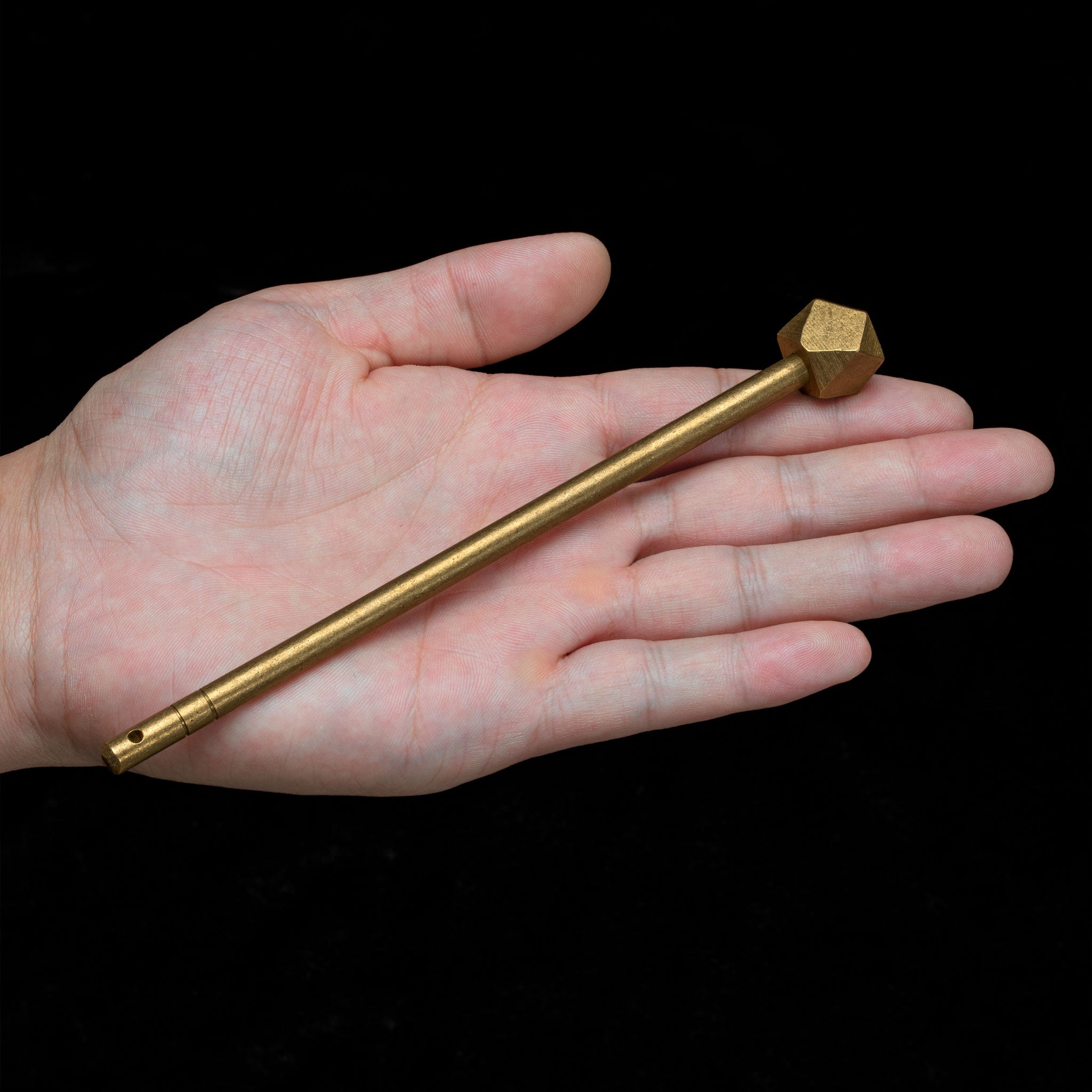 14 Sided Key 6-1/8" - Set of 2-Chinese Brass Hardware