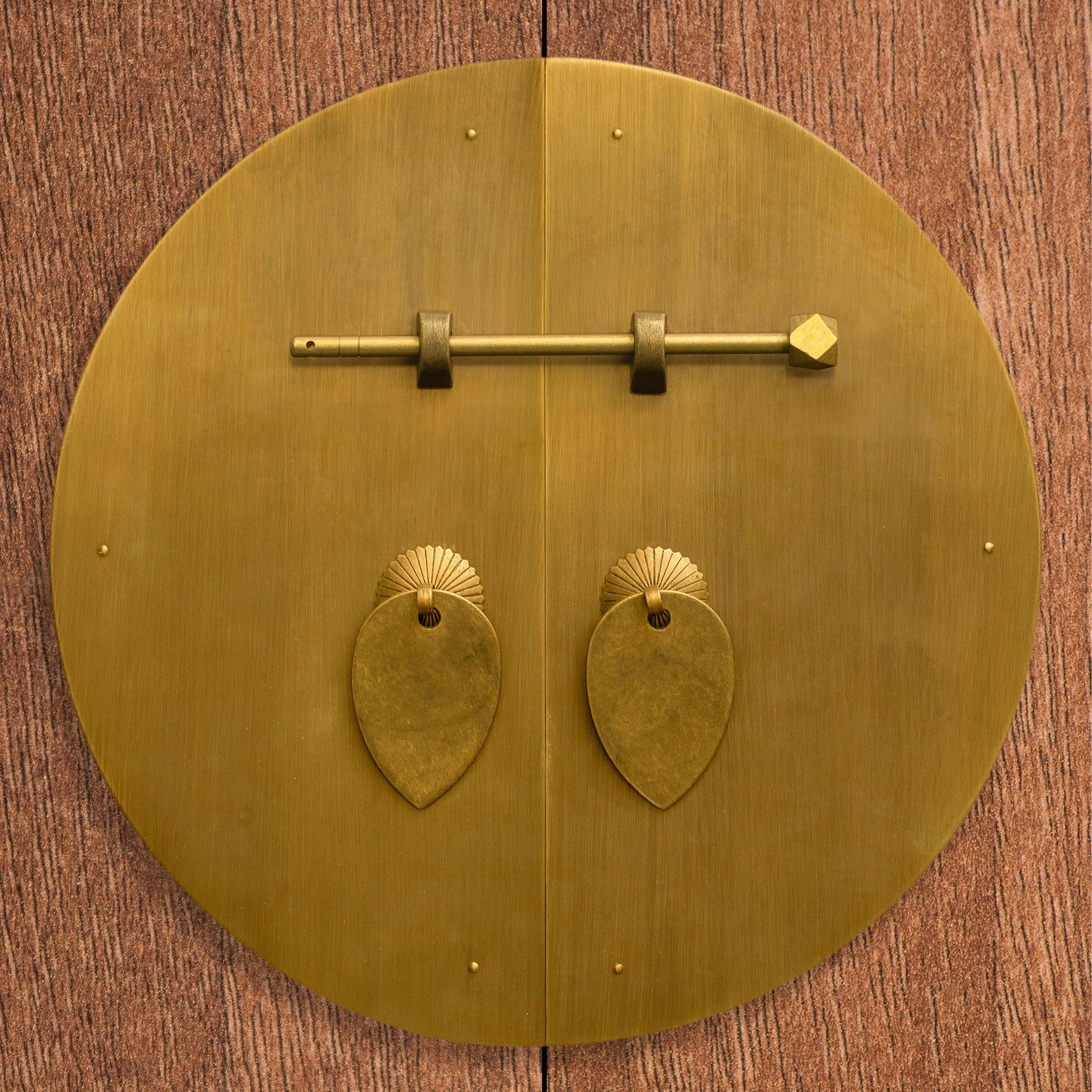 14 Sided Key 6.1" - Set of 2-Chinese Brass Hardware