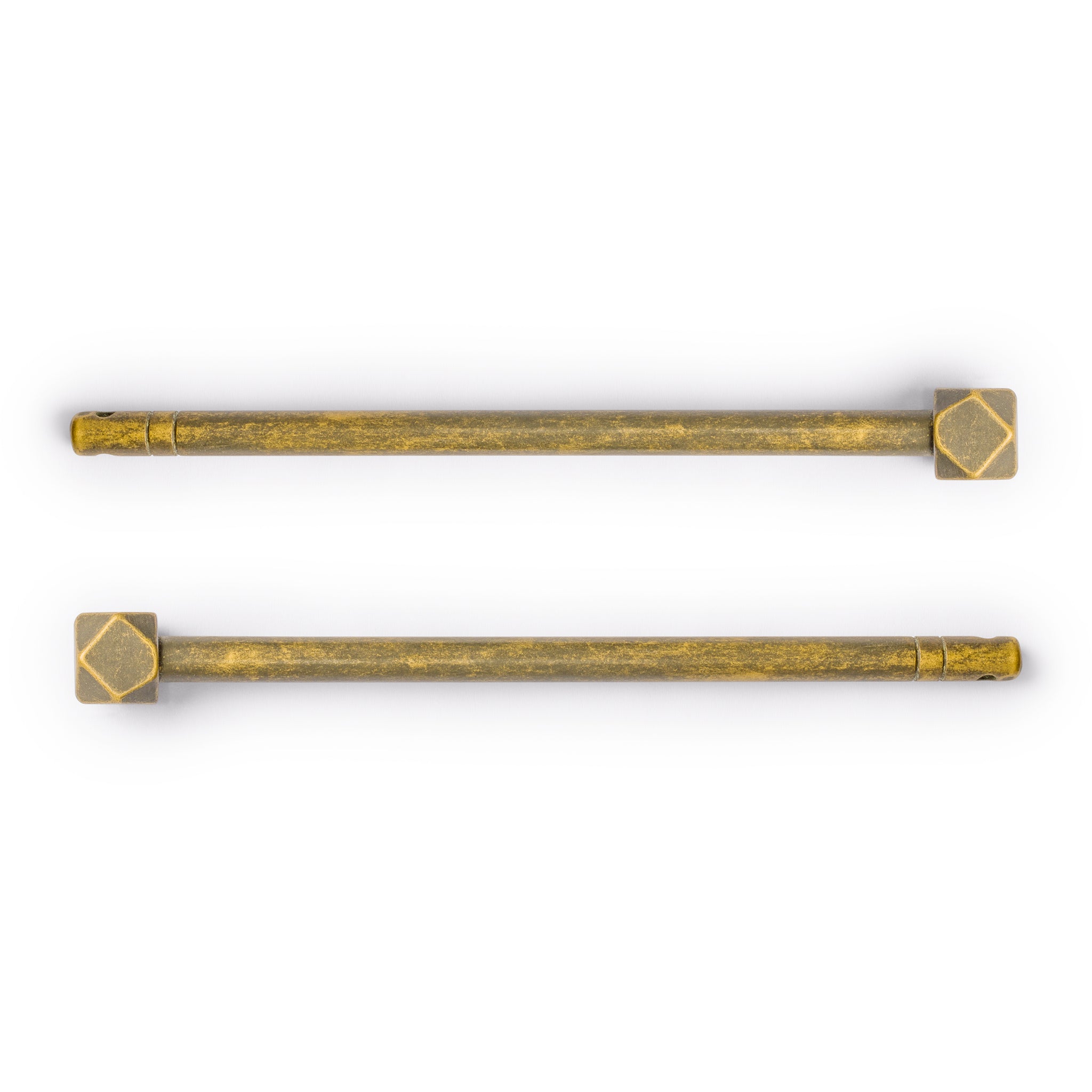 14 Sided Key Pins 6" Set of 2-Chinese Brass Hardware