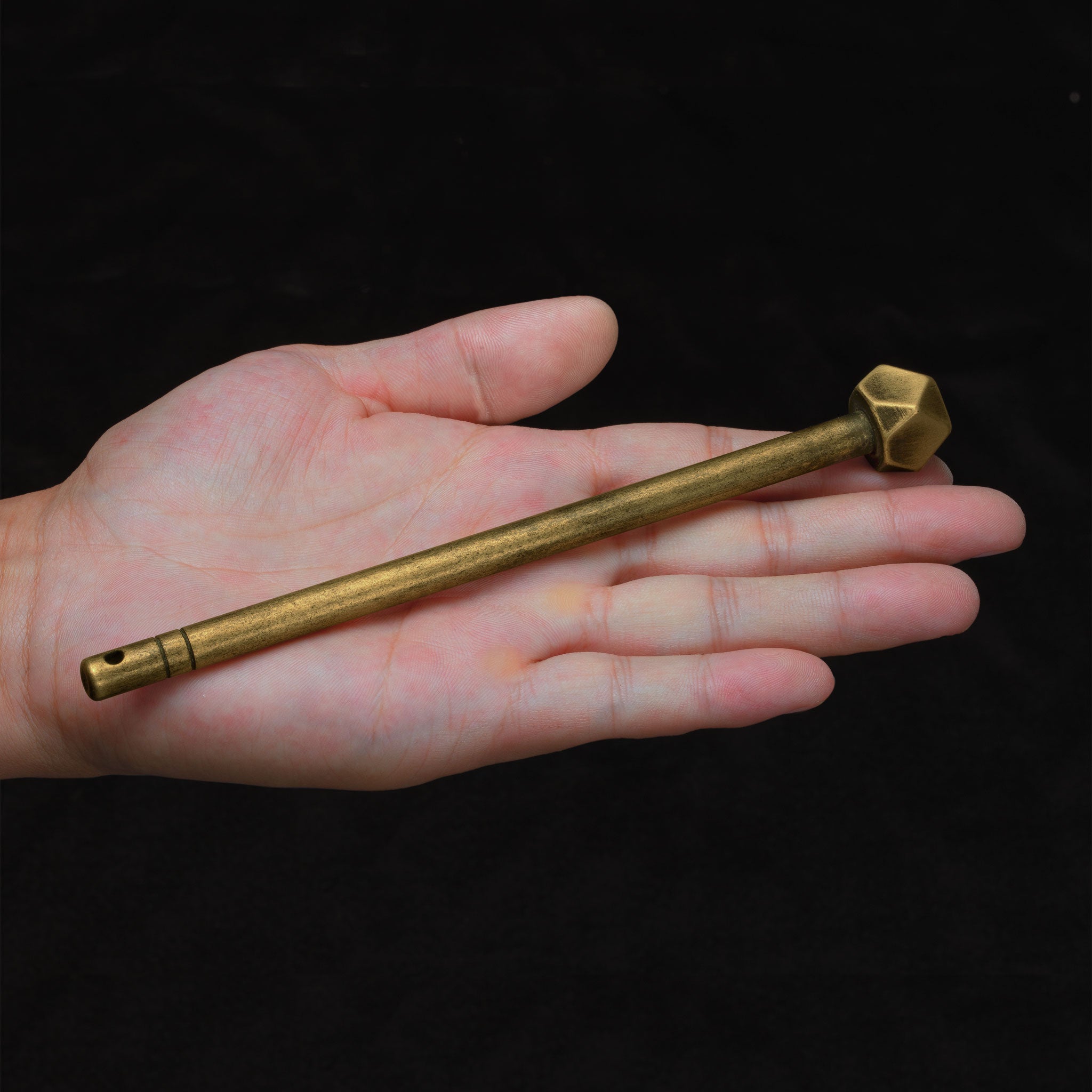 14 Sided Key Pins 6" Set of 2-Chinese Brass Hardware