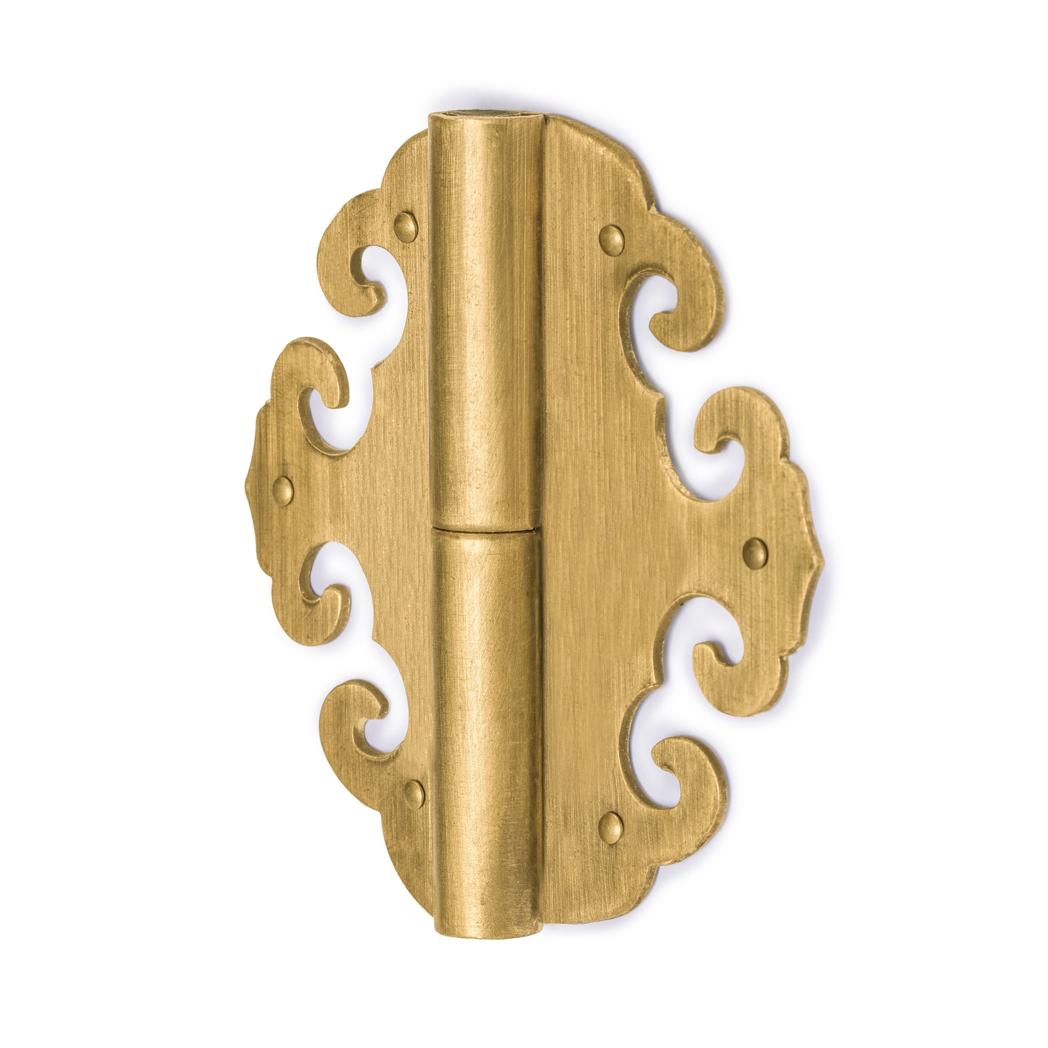 Four Flowers Hinges 3.1" x 3.1" - Set of 2