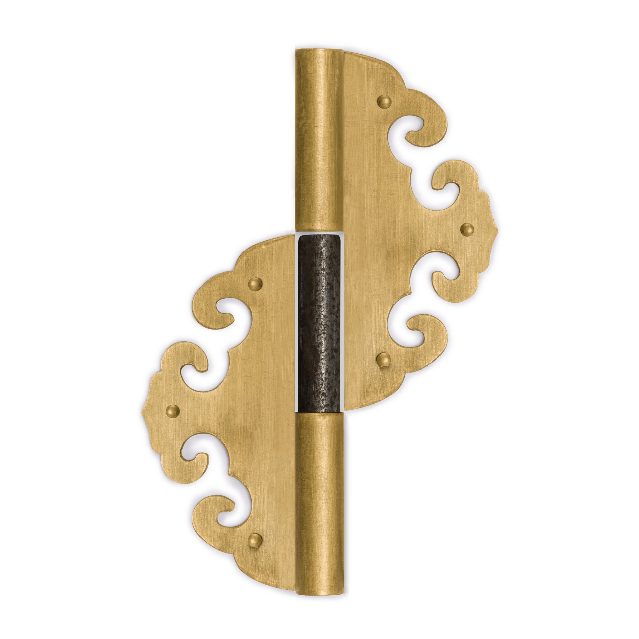 Four Flowers Hinges 3.1" x 3.1" - Set of 2