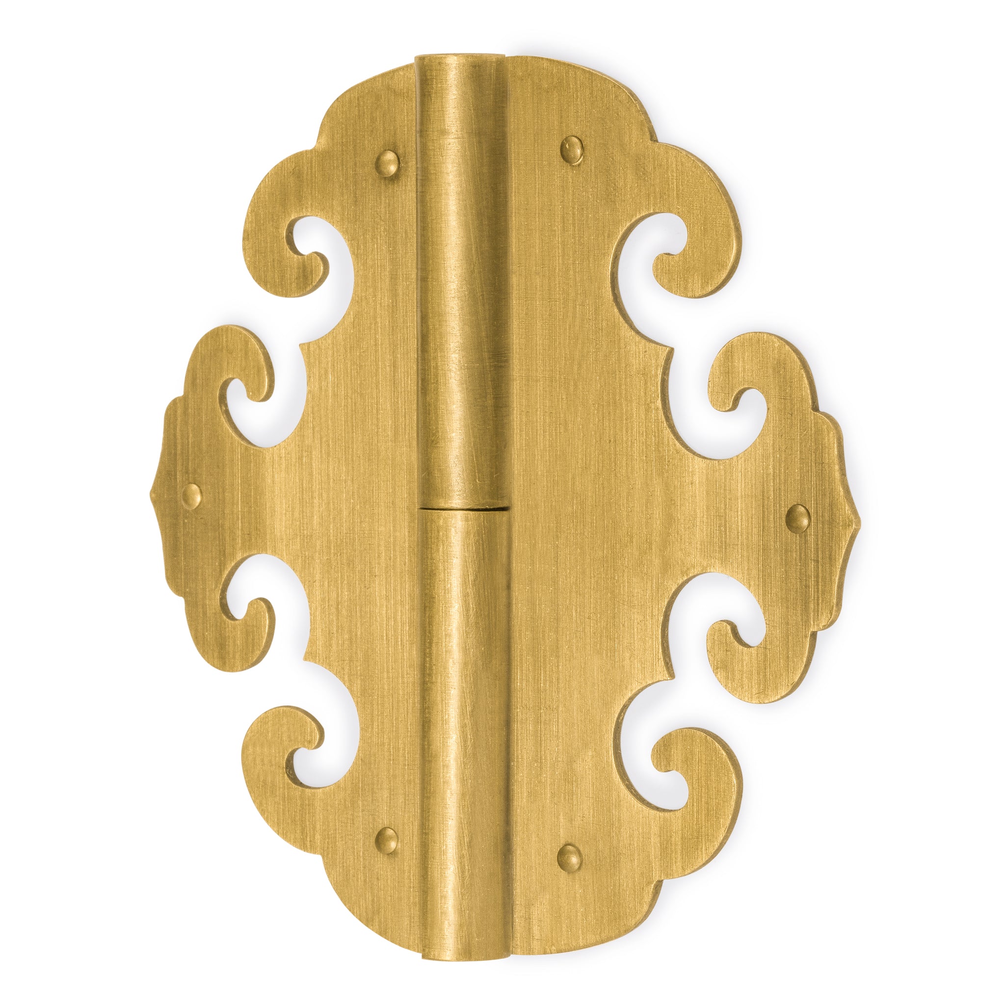 Four Flowers Hinges 4" - Set of 2
