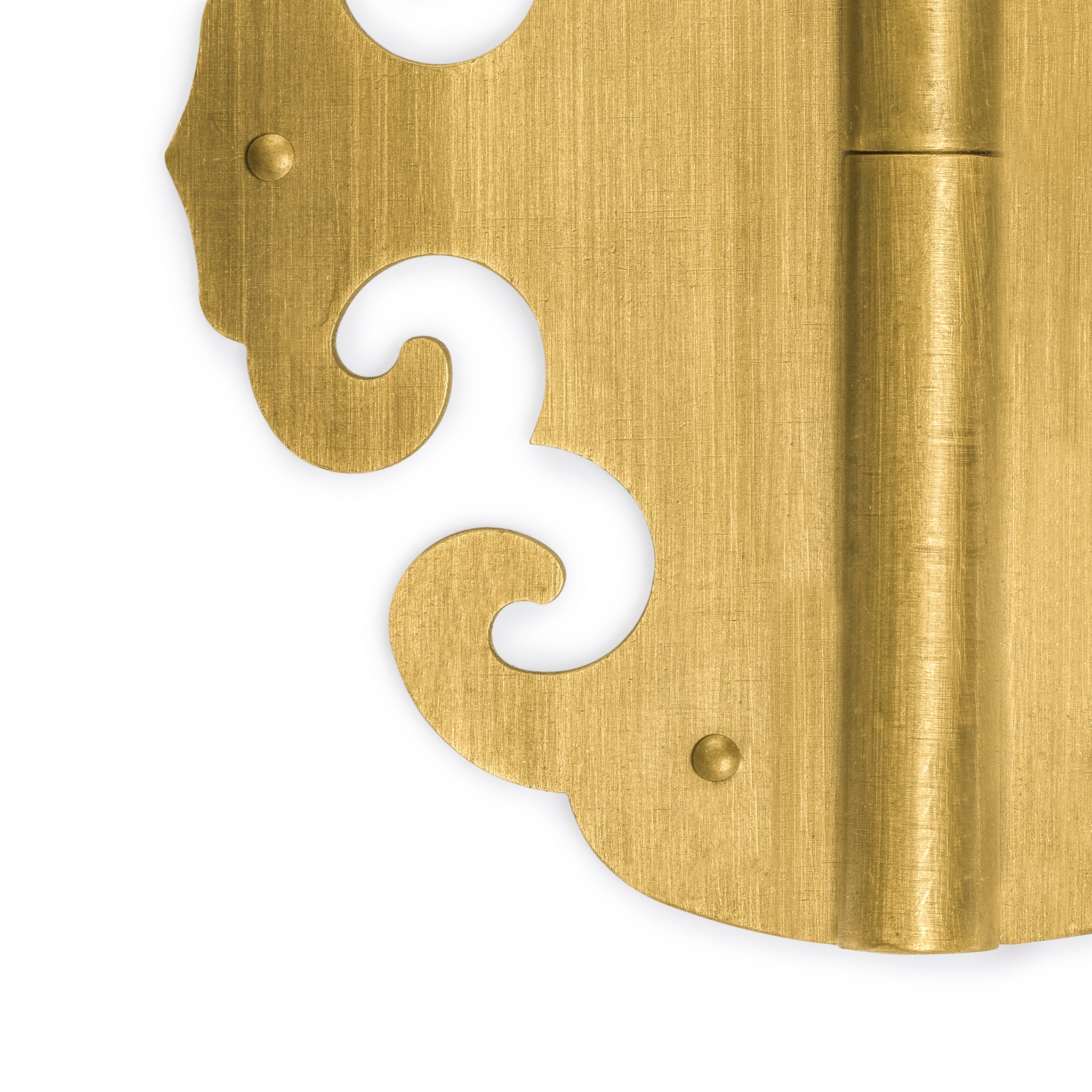 Four Flowers Hinges 4" - Set of 2
