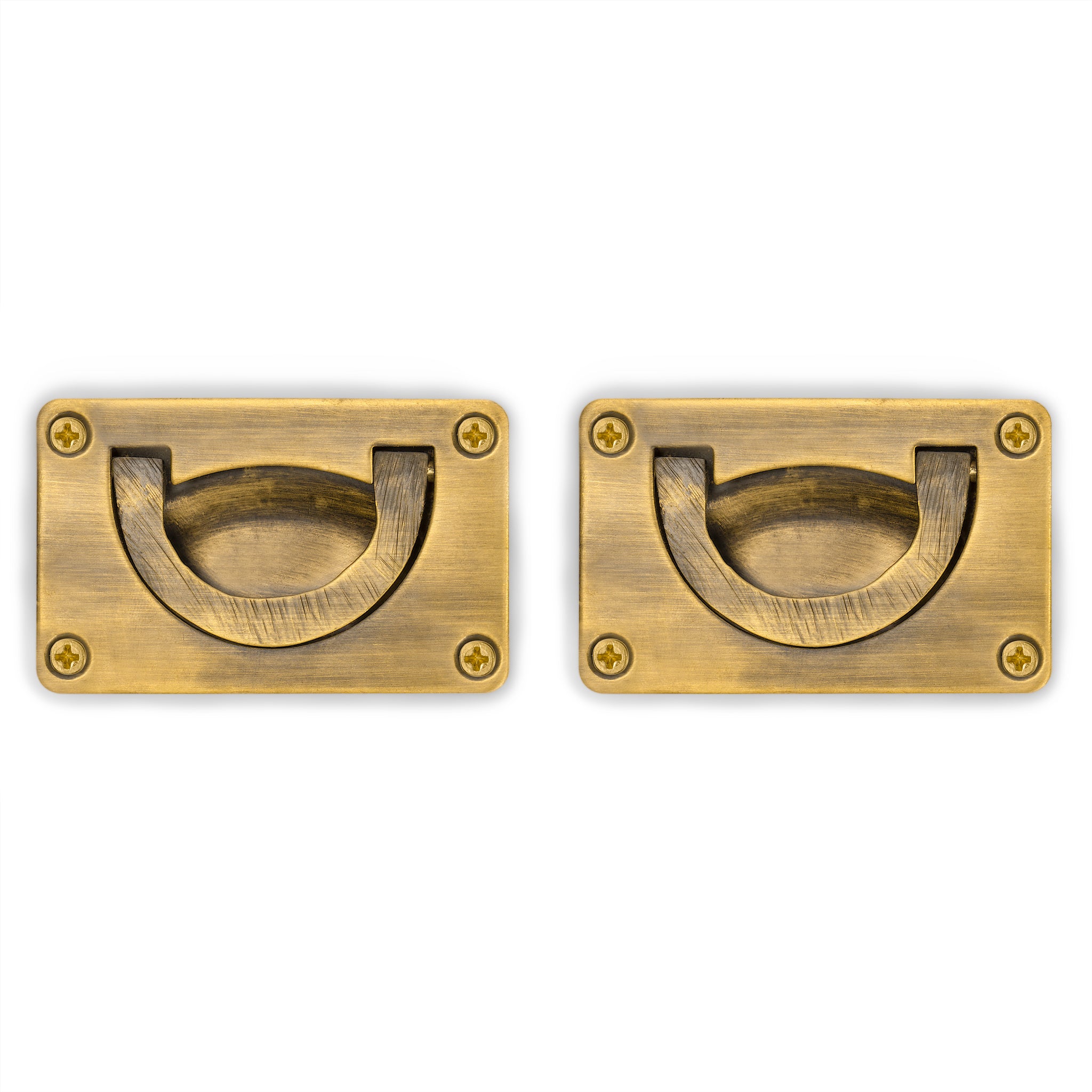 Creativity Brass Box and Drawer Pulls 3" - Set of 2