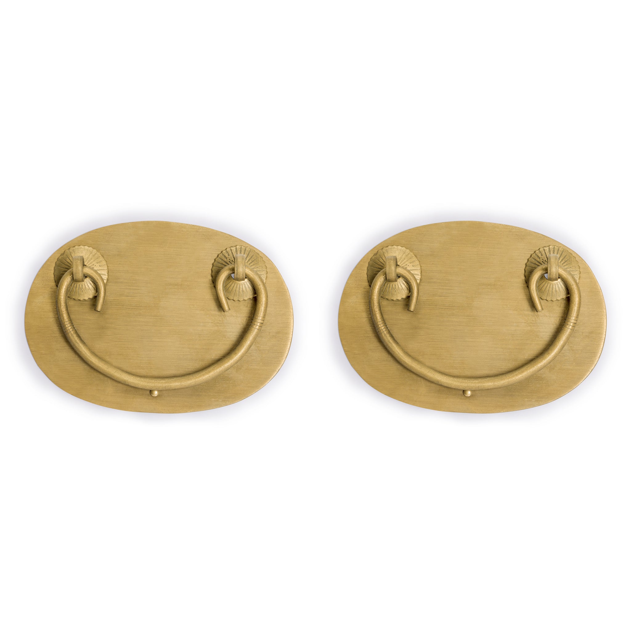 Oval Handle Pulls 4" - Set of 2