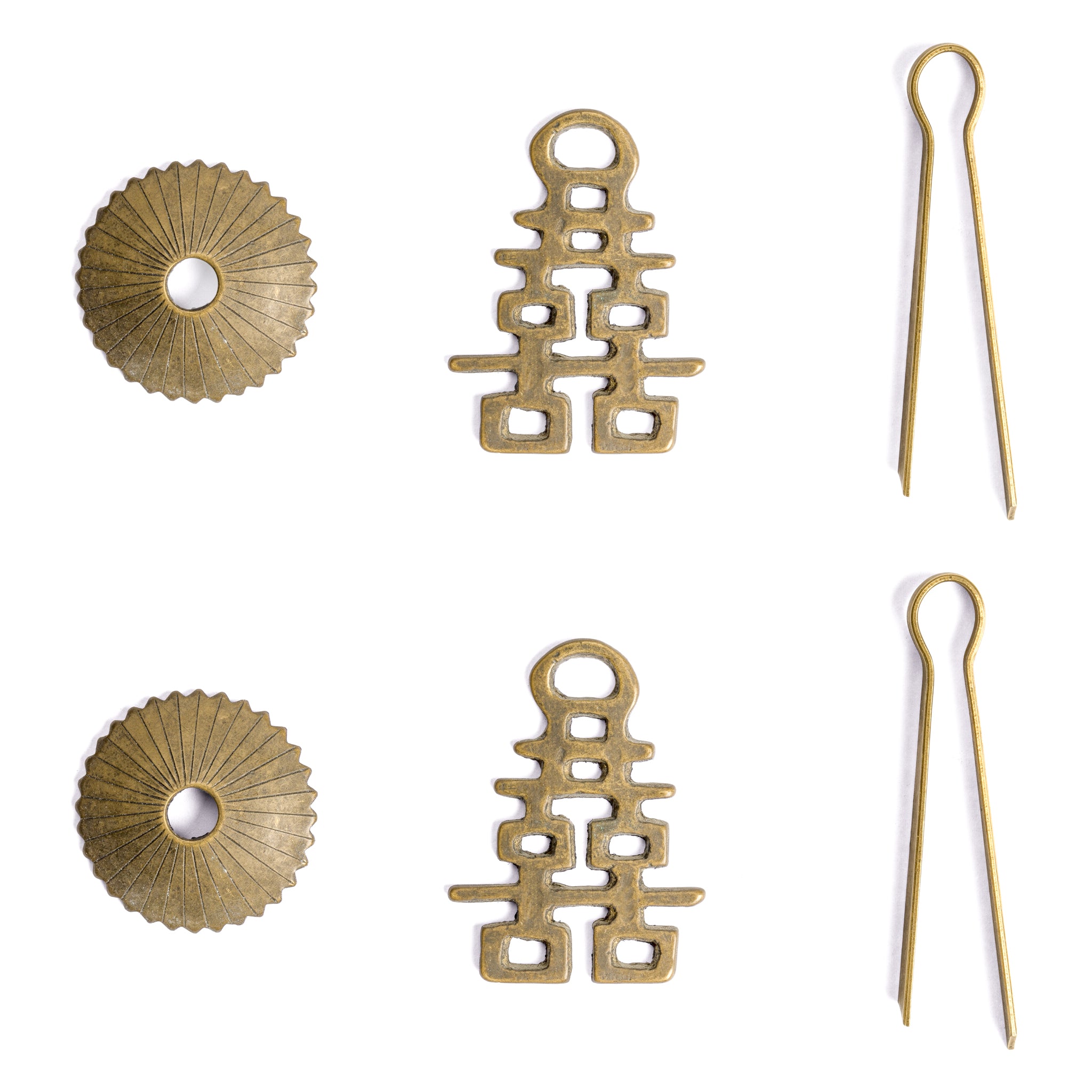 Abundant Happiness Pulls 1.7" - Set of 2