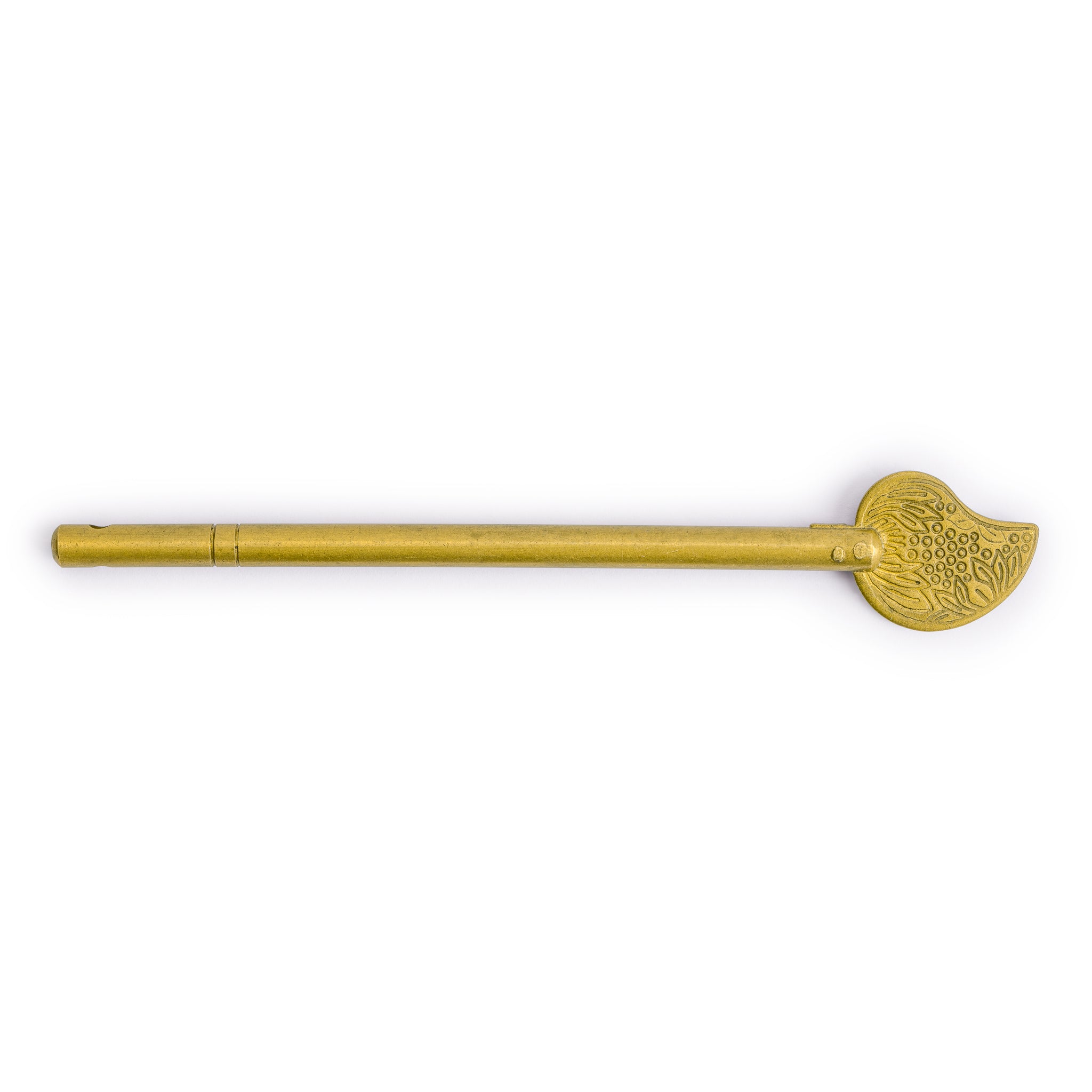 Bird Tail Brass Hardware Key Pins 5.6" - Set of 2