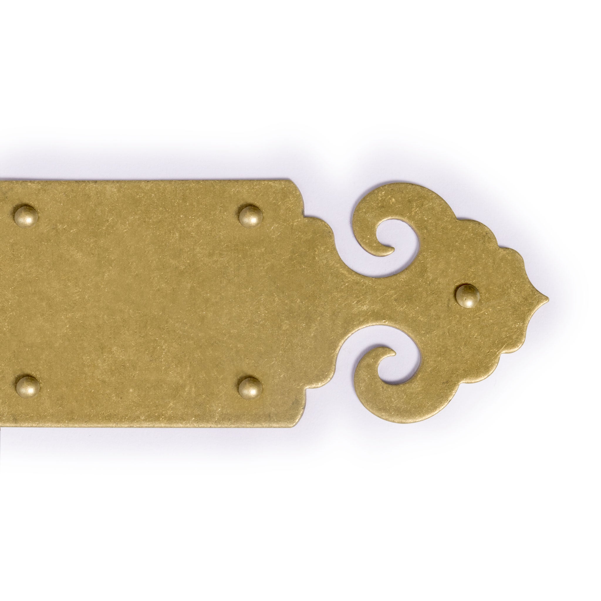 Arrowhead Box and Frame Corner 3" - Set of 2-Chinese Brass Hardware