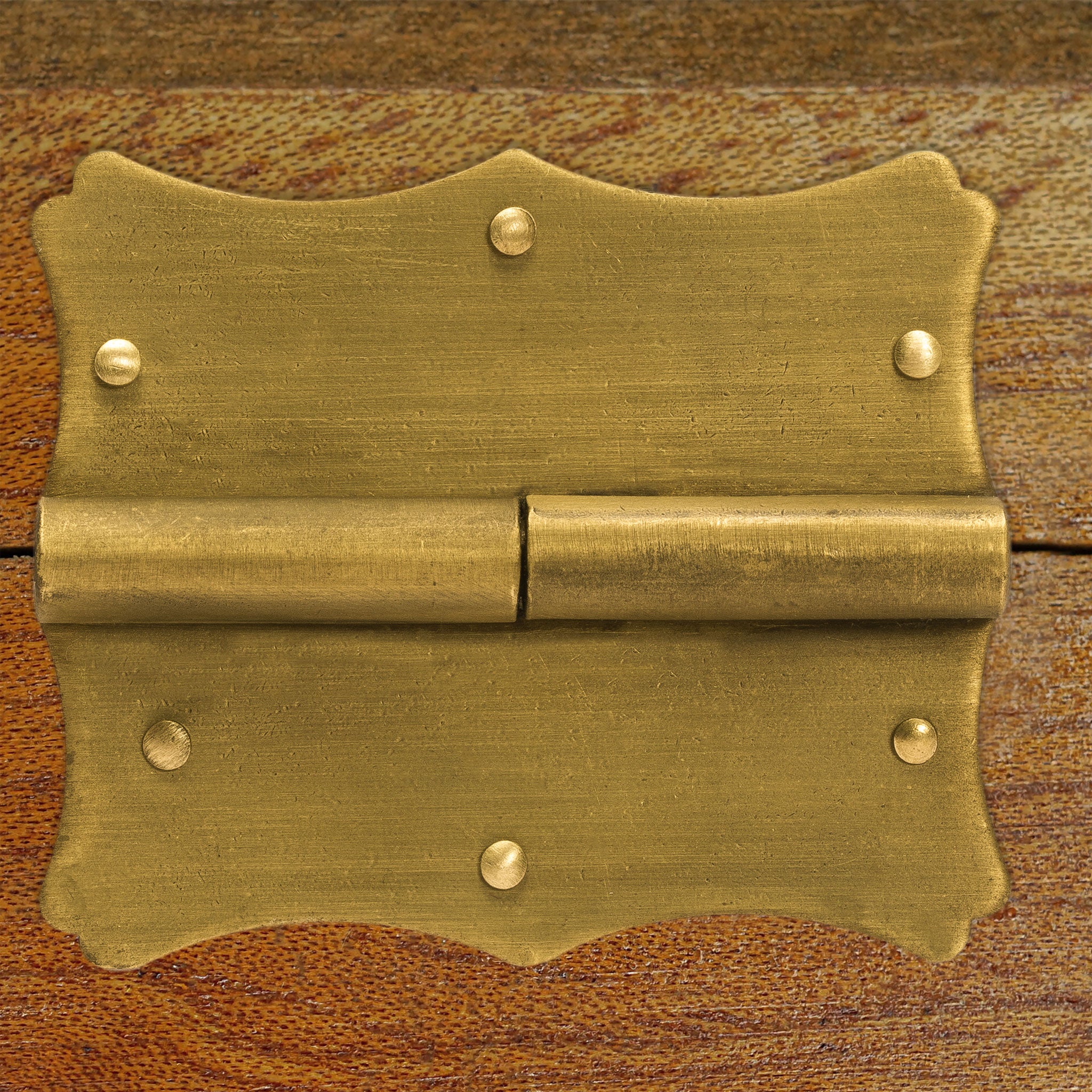 Bamboo Hinges 2.4" - Set of 2-Chinese Brass Hardware