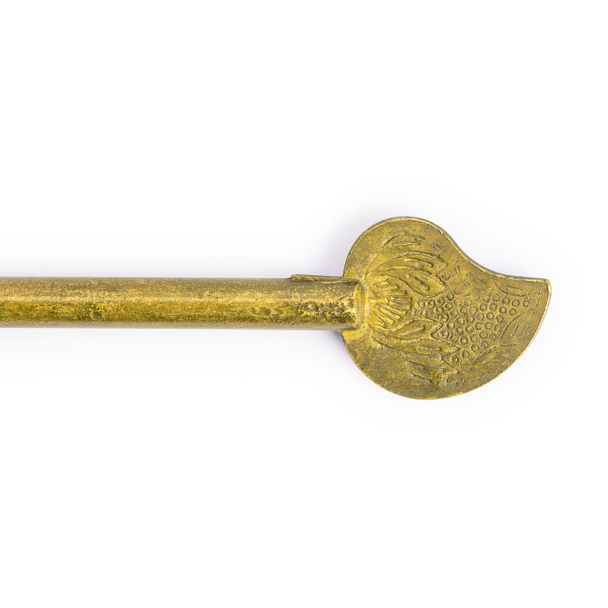 Bird Tail Key 6-3/4" - Set of 2-Chinese Brass Hardware