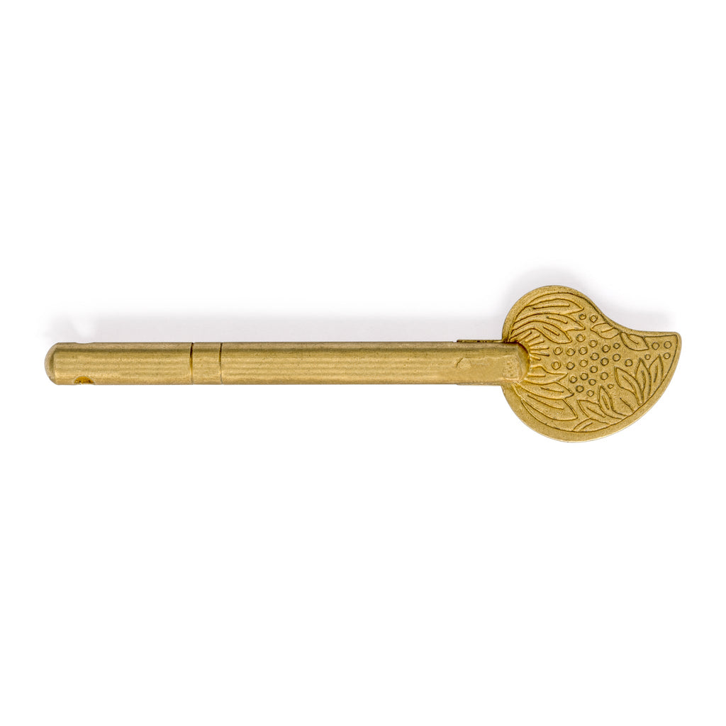 Bird Tail Key Pin 3.3" - Set of 2-Chinese Brass Hardware
