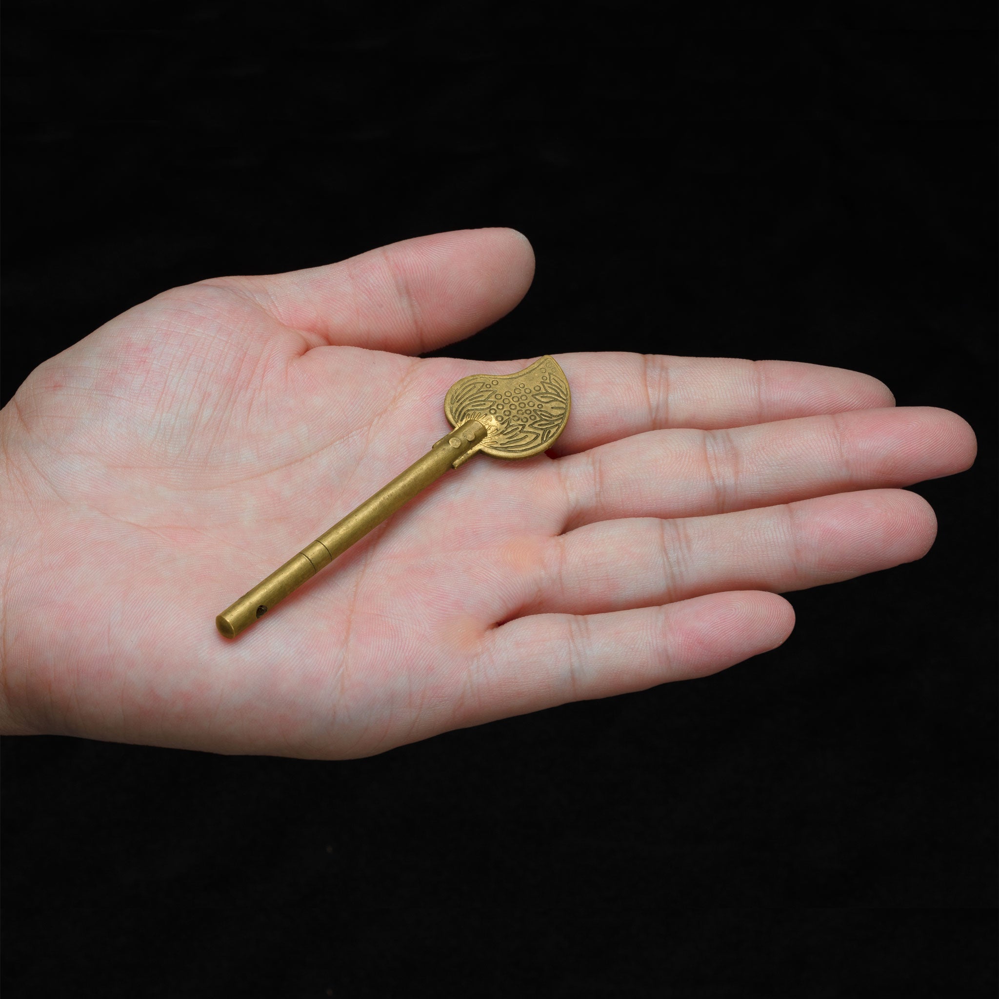 Bird Tail Key Pins 3.3" Set of 2-Chinese Brass Hardware