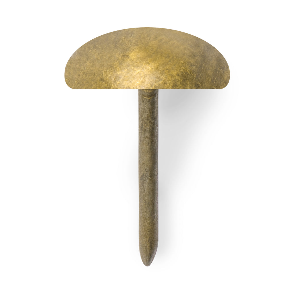Brass Studs with 0.5" Heads - Set of 2-Chinese Brass Hardware