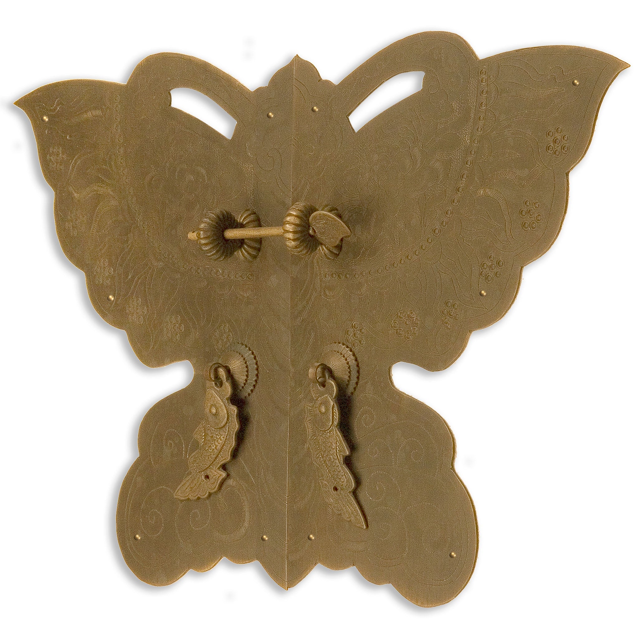 Butterfly Cabinet Face Plate 11" x 16"-Chinese Brass Hardware