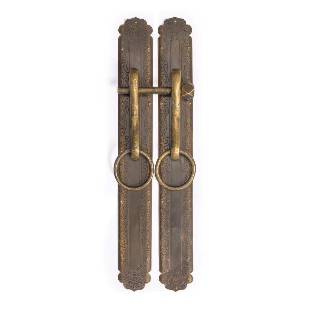 Double Stitch Strip Pulls 16"-Chinese Brass Hardware