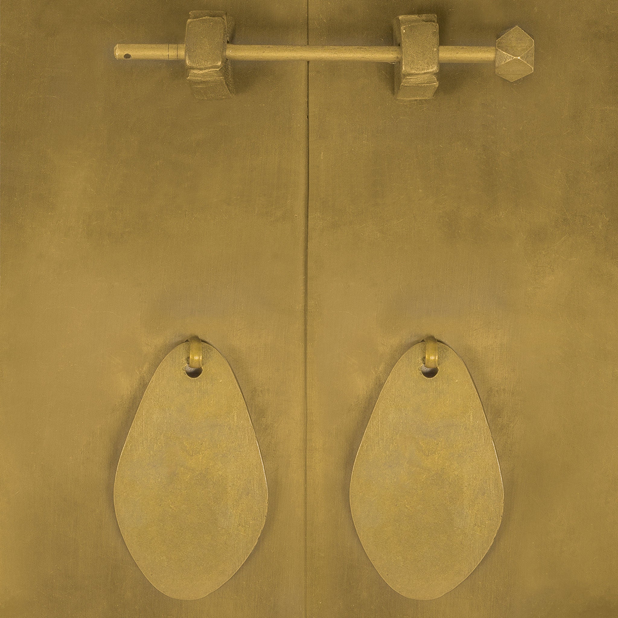 Fat Cabinet Face Plate 14.6"-Chinese Brass Hardware