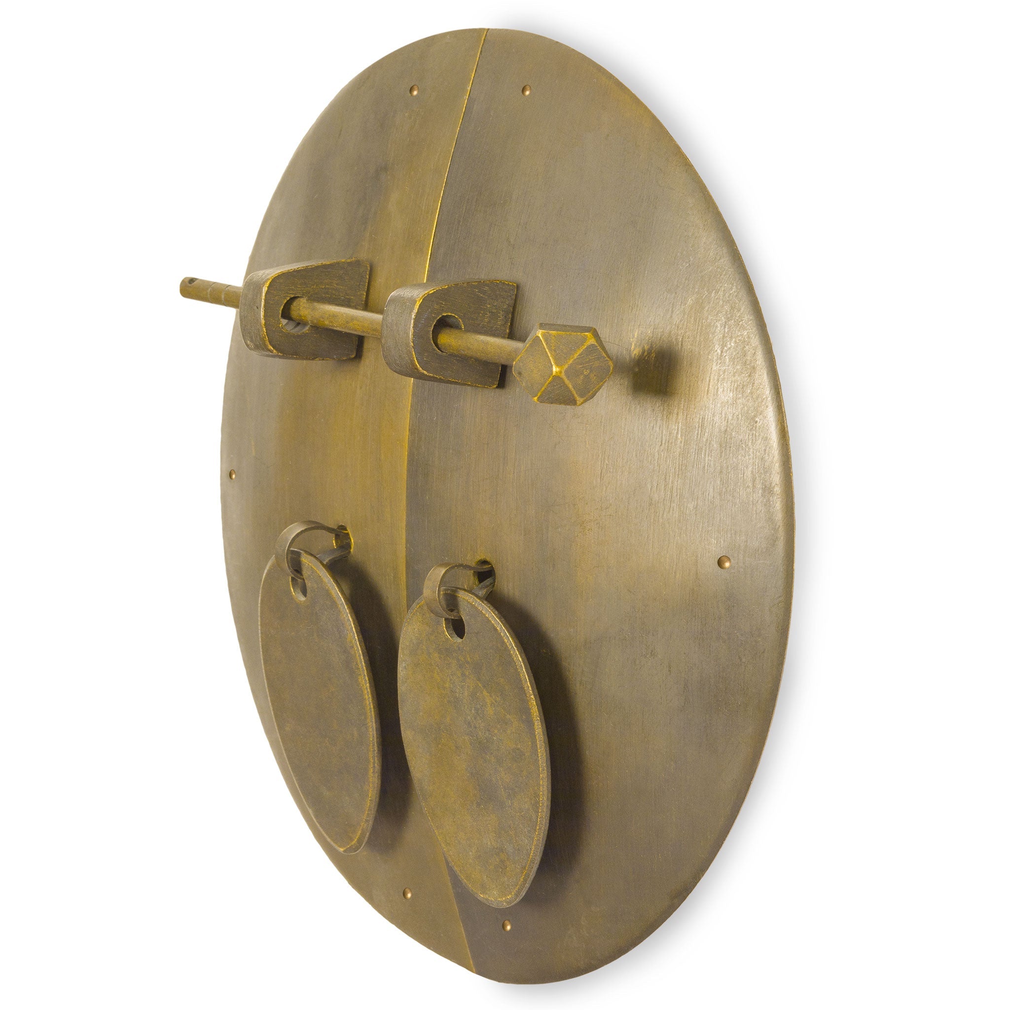 Fat Cabinet Face Plate 7.9"-Chinese Brass Hardware