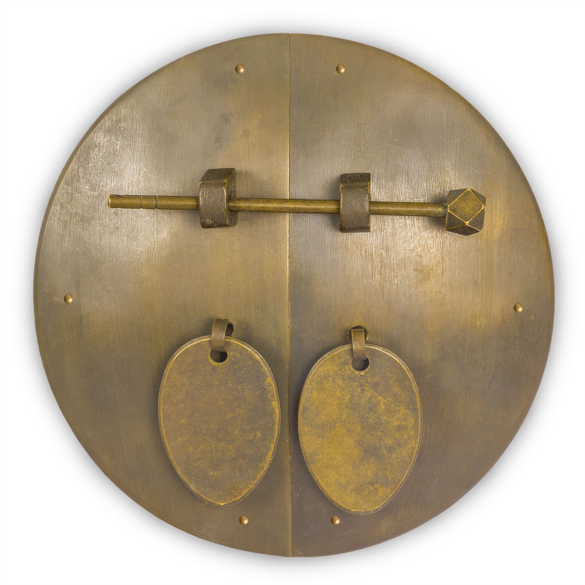 Fat Cabinet Face Plate 7.9"-Chinese Brass Hardware