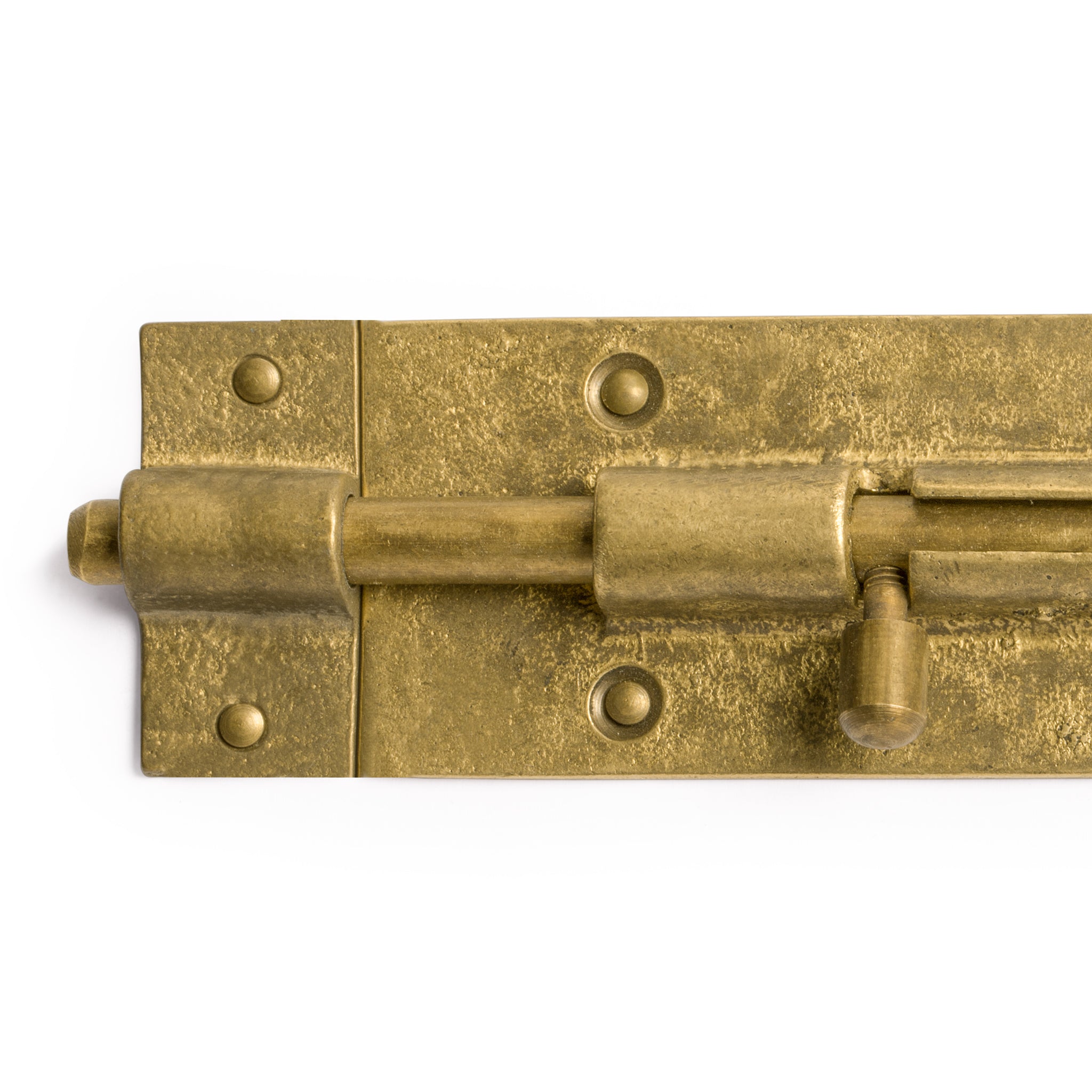 Flush Slide Lock Bolt Receiver Latch 6.75"-Chinese Brass Hardware