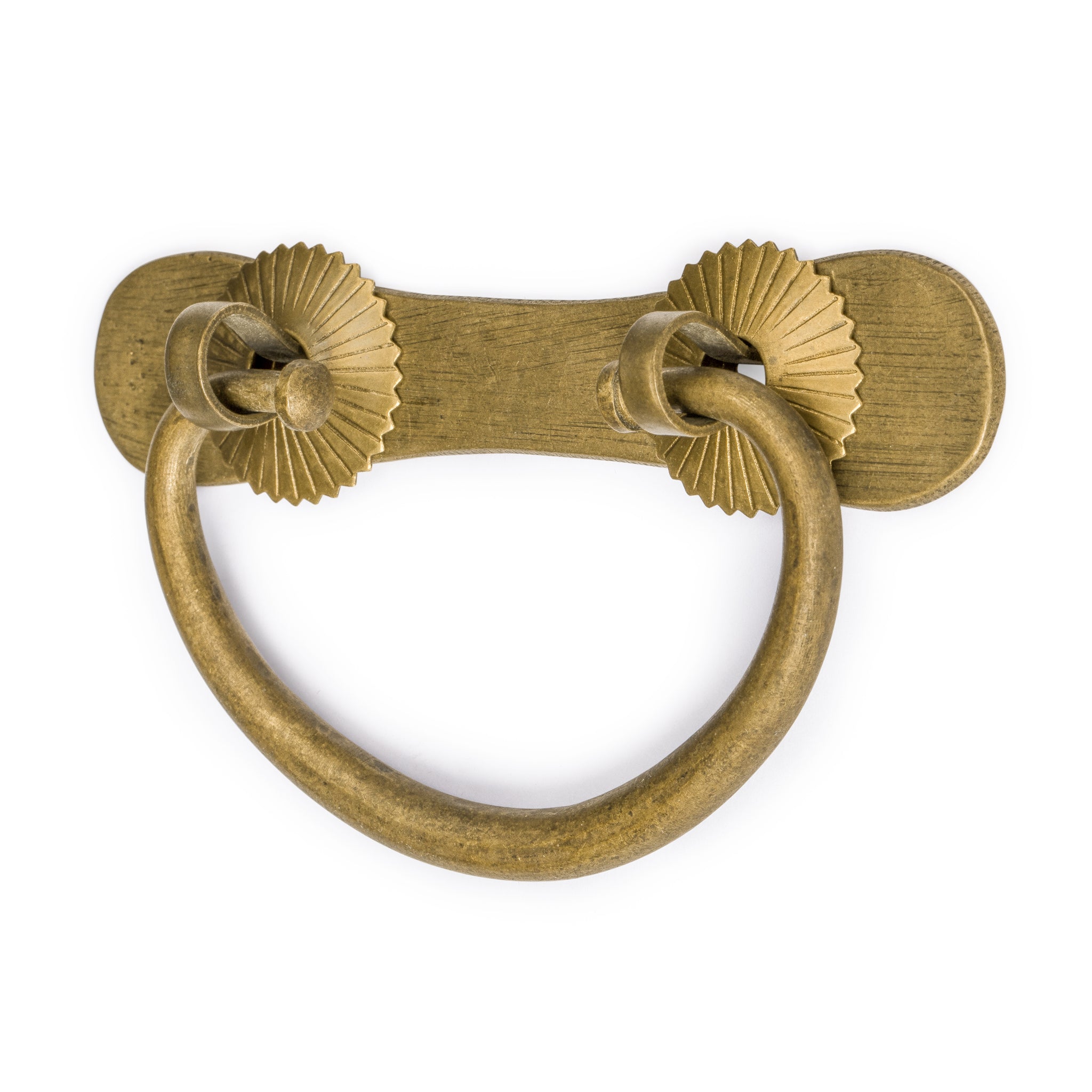 Hollow Bone Pulls - Set of 2-Chinese Brass Hardware