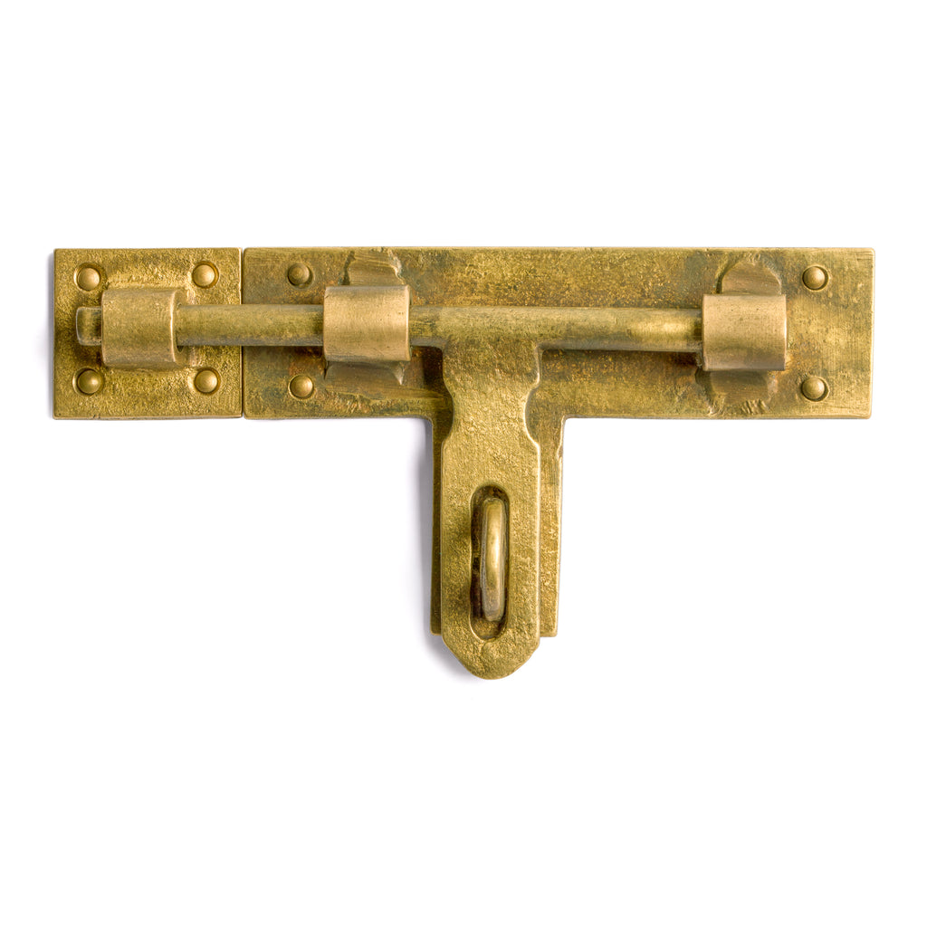 Lockable Slide Latch Bolt Receiver 4.75"-Chinese Brass Hardware