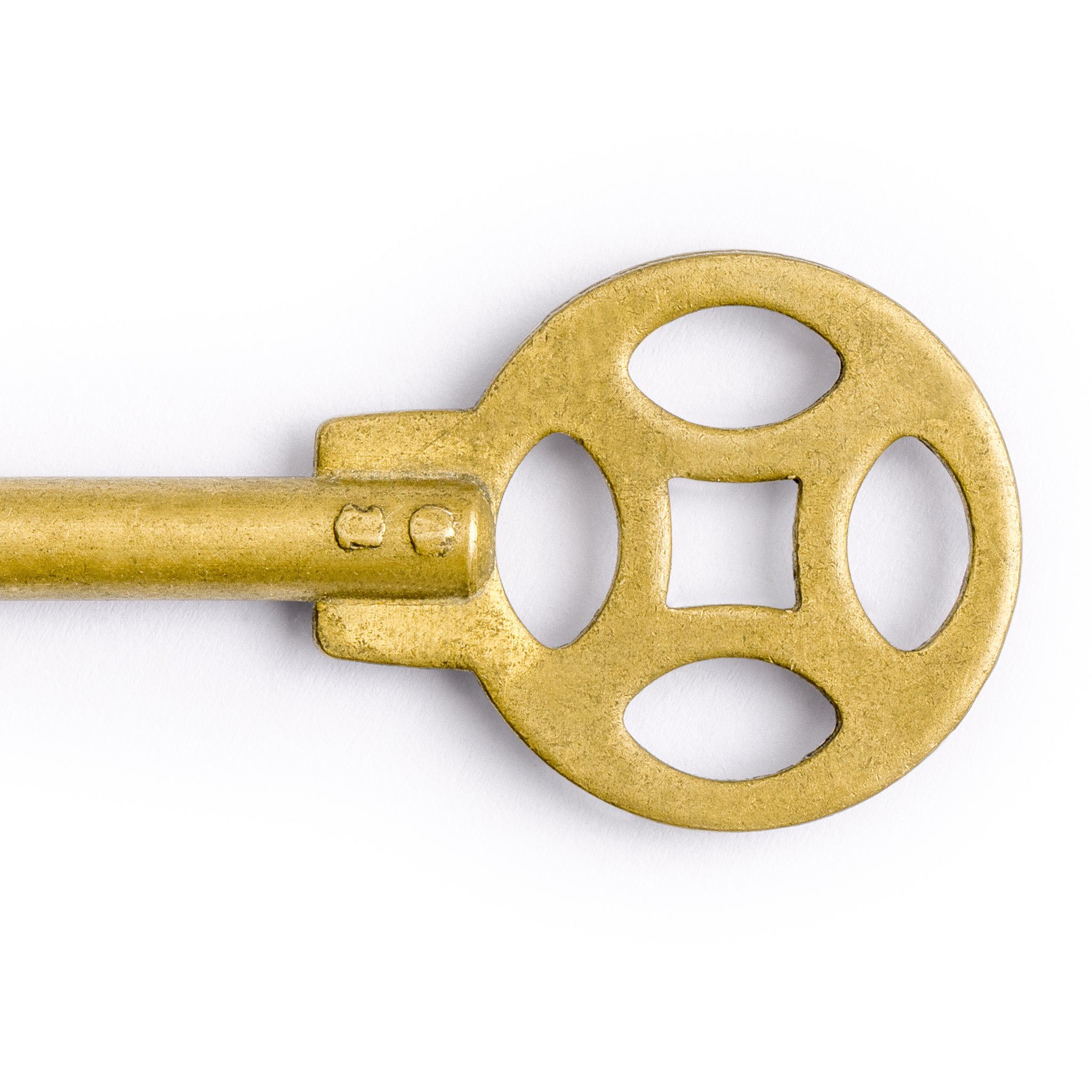 Money Coin Key 4.5" - Set of 2-Chinese Brass Hardware