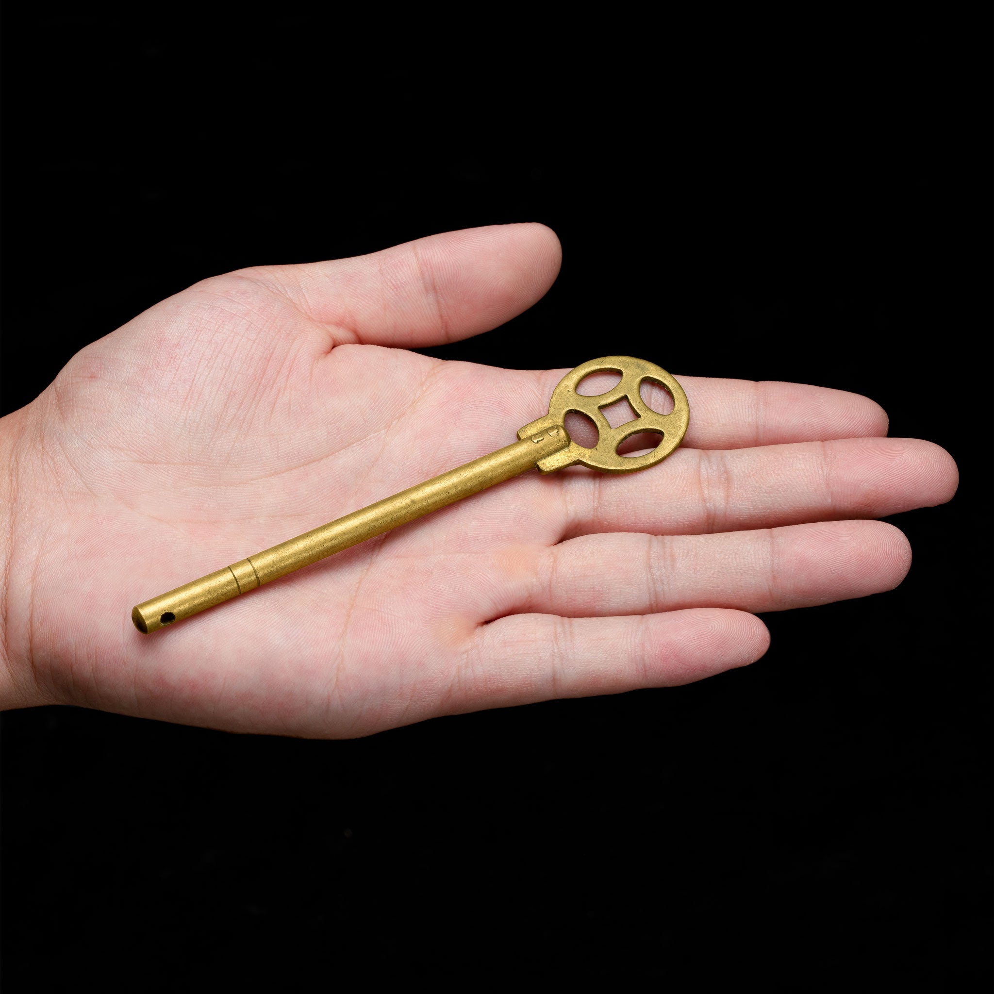 Money Coin Key 4.5" - Set of 2-Chinese Brass Hardware